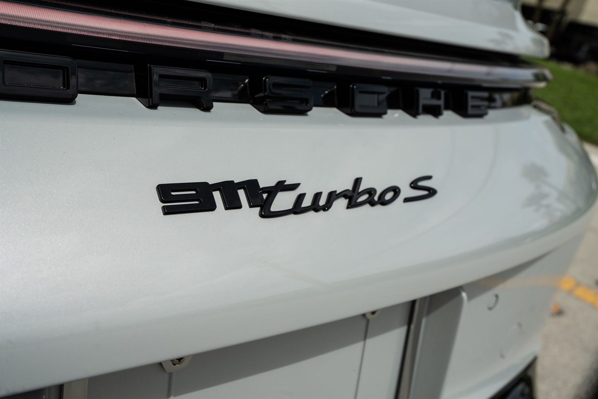 Porsche 992 Turbo S | Ice Gray Metallic | on HRE HX101 | Satin Black