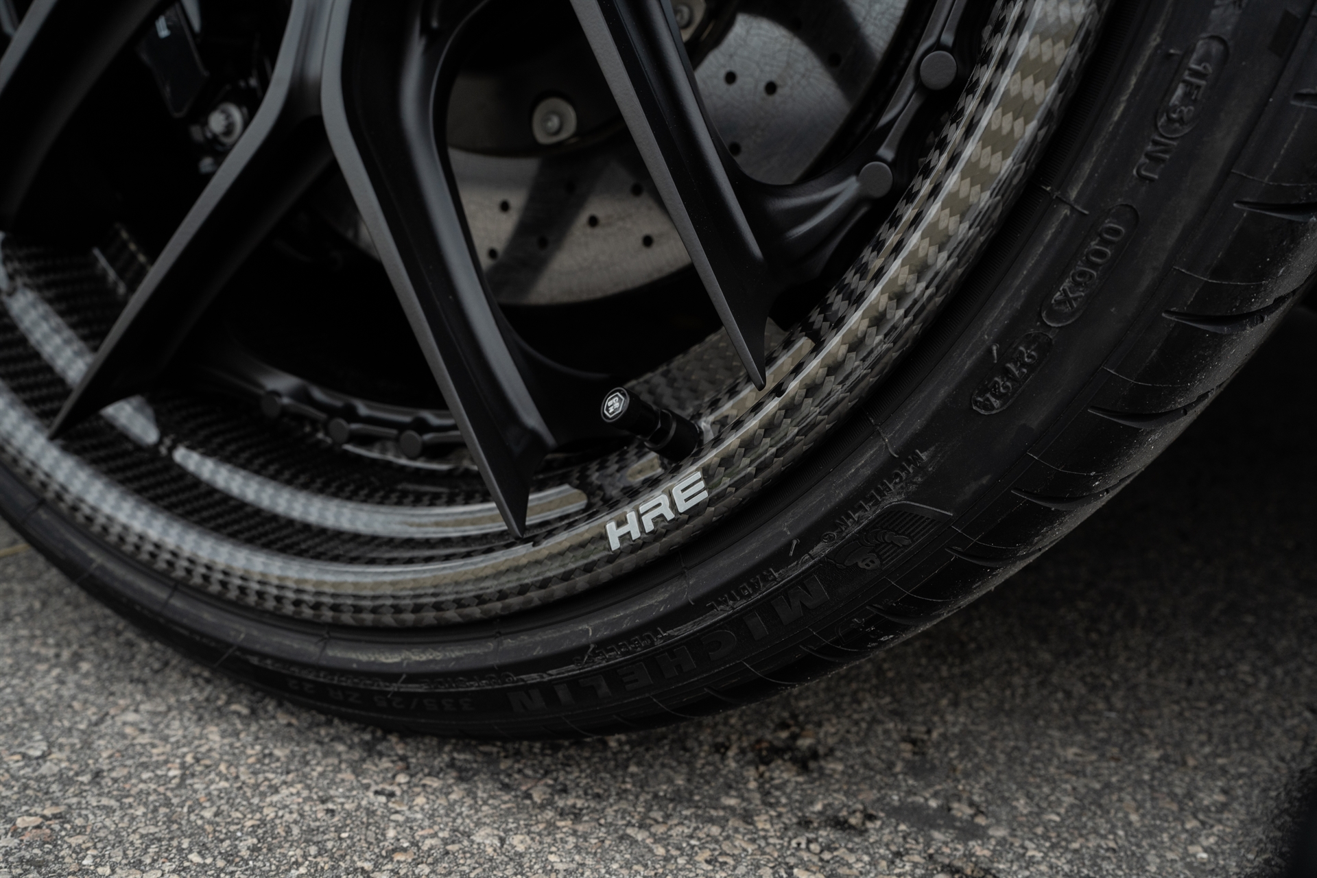 Porsche 992 Turbo S | Ice Gray Metallic | on HRE HX101 | Satin Black