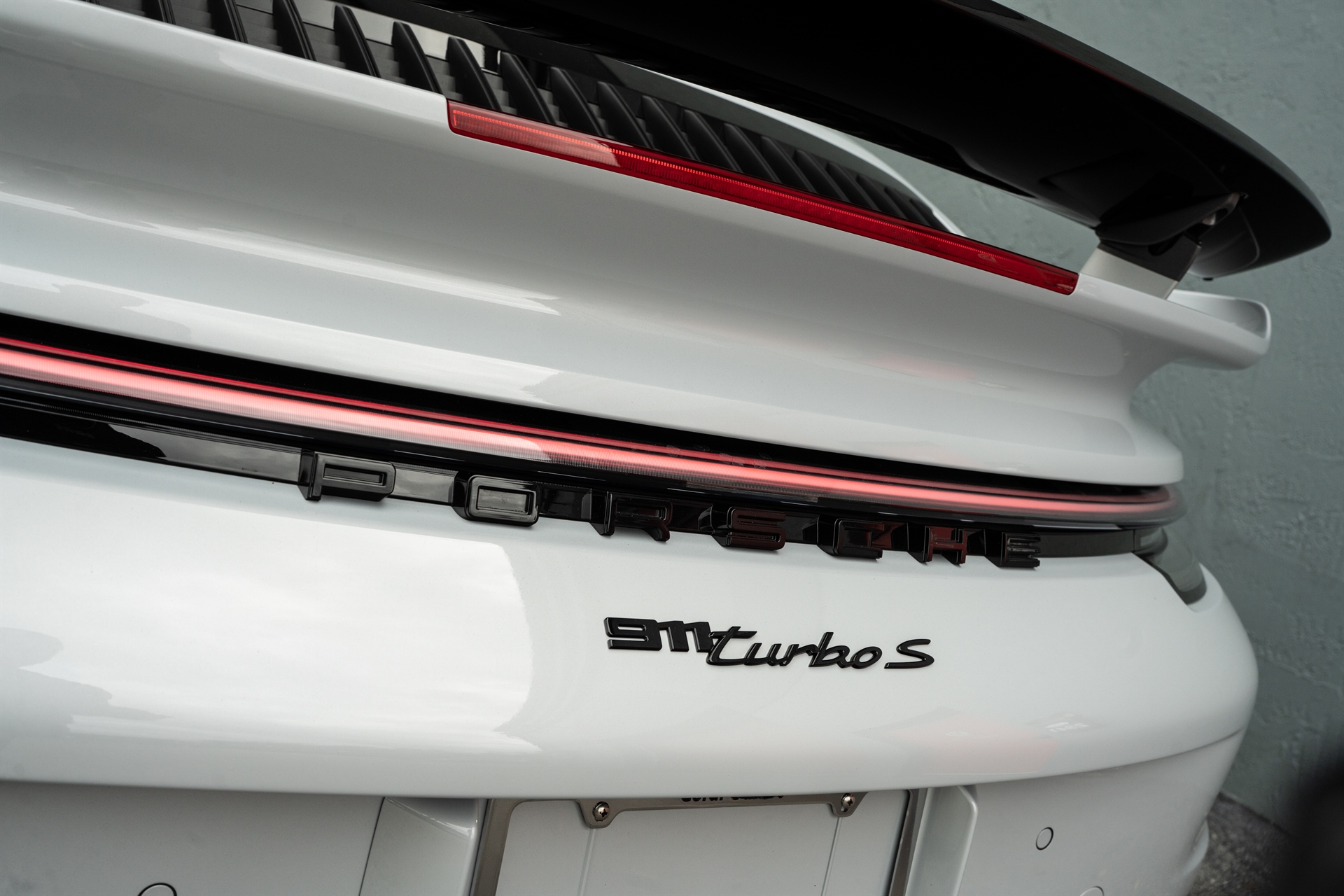 Porsche 992 Turbo S | Ice Gray Metallic | on HRE HX101 | Satin Black