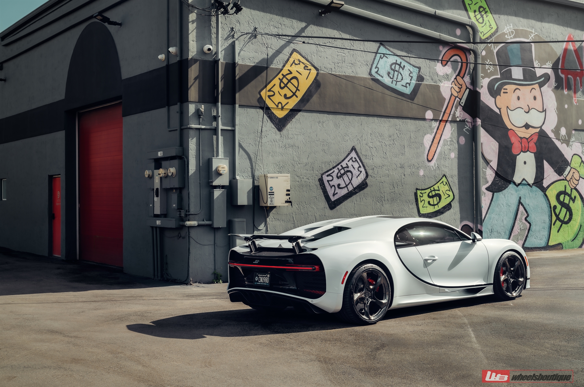 Bugatti Chiron | on ANRKY XR-105 | Mirror Polished Smoke