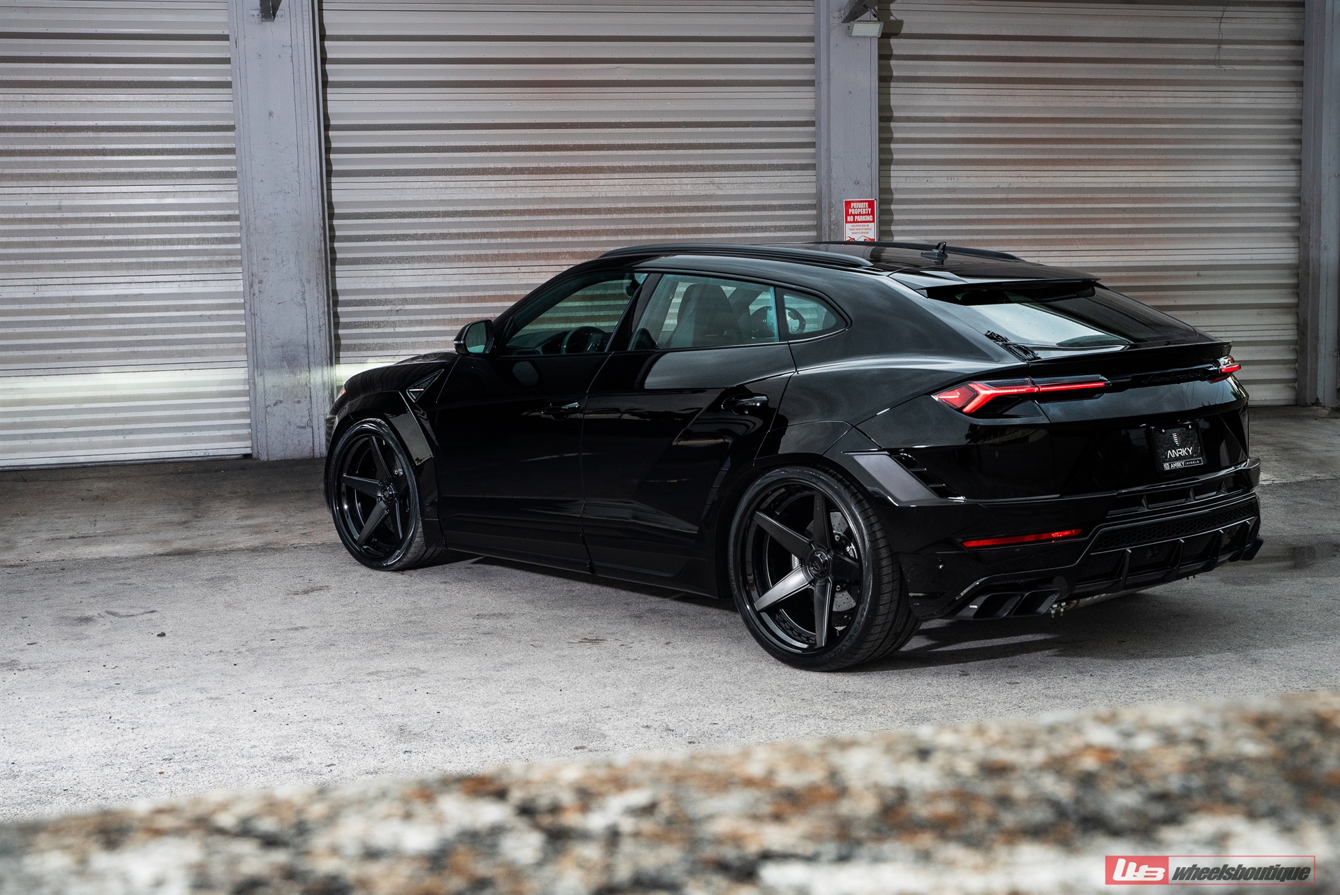 Lamborghini Urus S | Nero Aldebaran | ANRKY RS5.3 | Satin Black | Novitec Essteso Widebody Kit