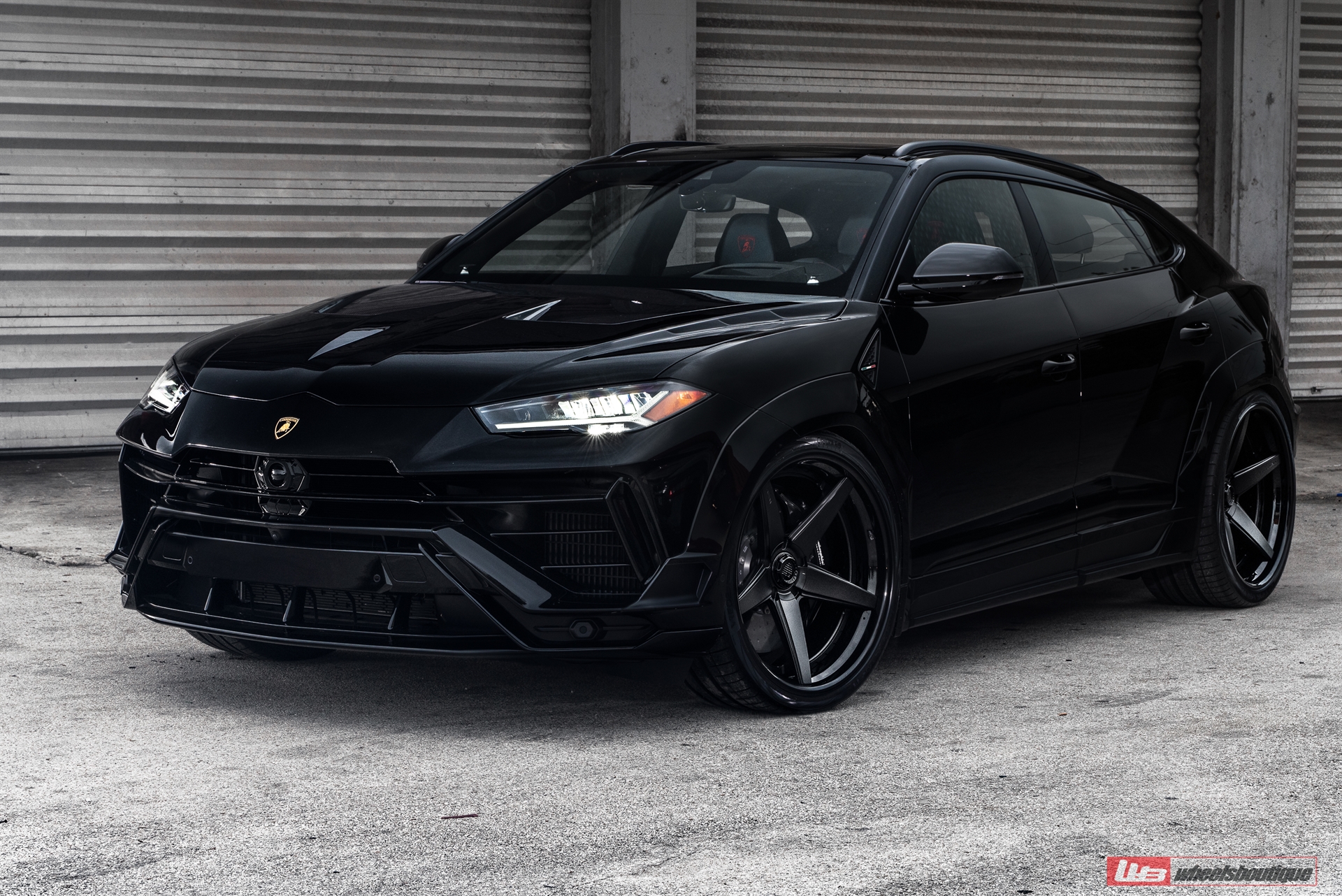 Lamborghini Urus S | Nero Aldebaran | ANRKY RS5.3 | Satin Black | Novitec Essteso Widebody Kit