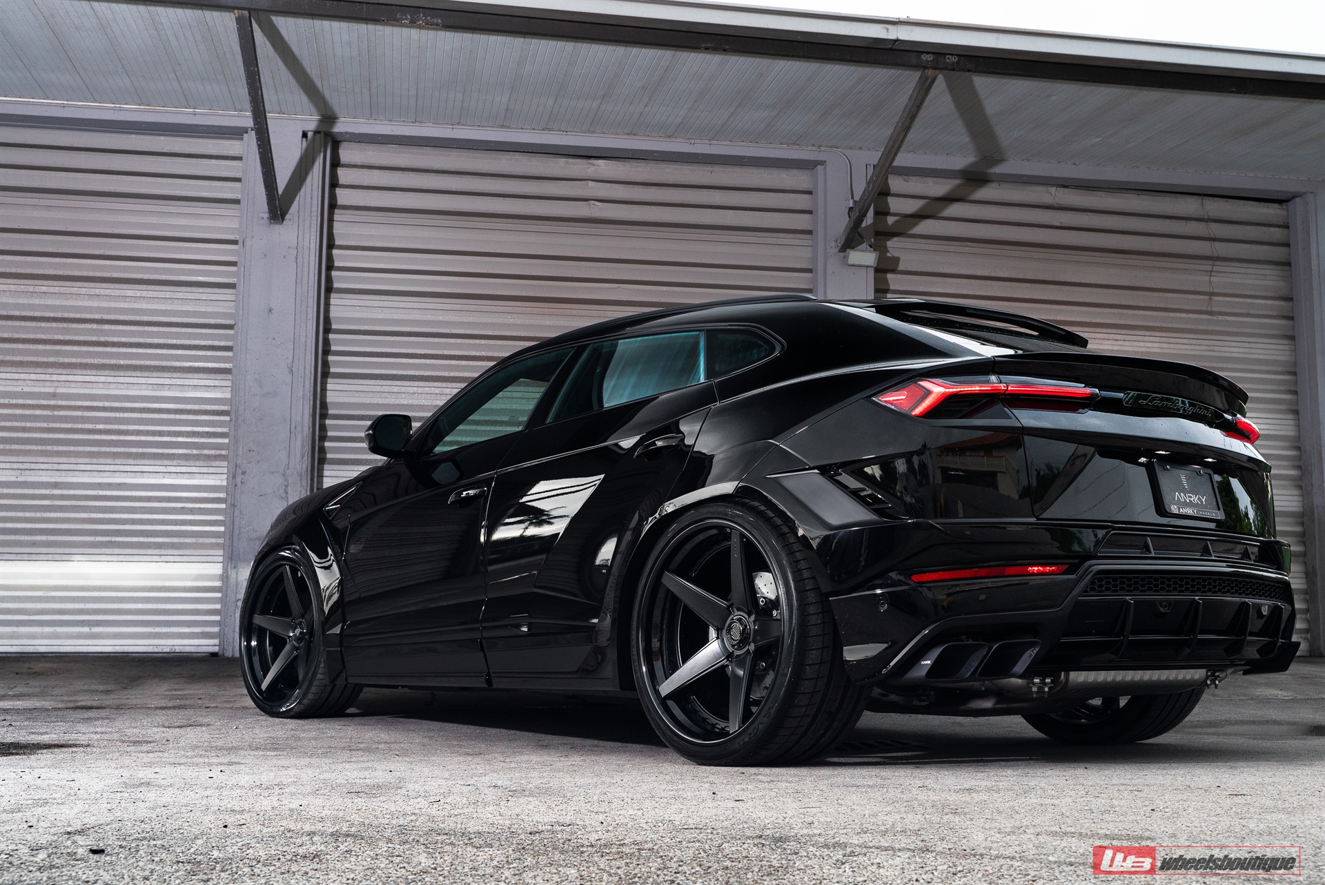 Lamborghini Urus S | Nero Aldebaran | ANRKY RS5.3 | Satin Black | Novitec Essteso Widebody Kit