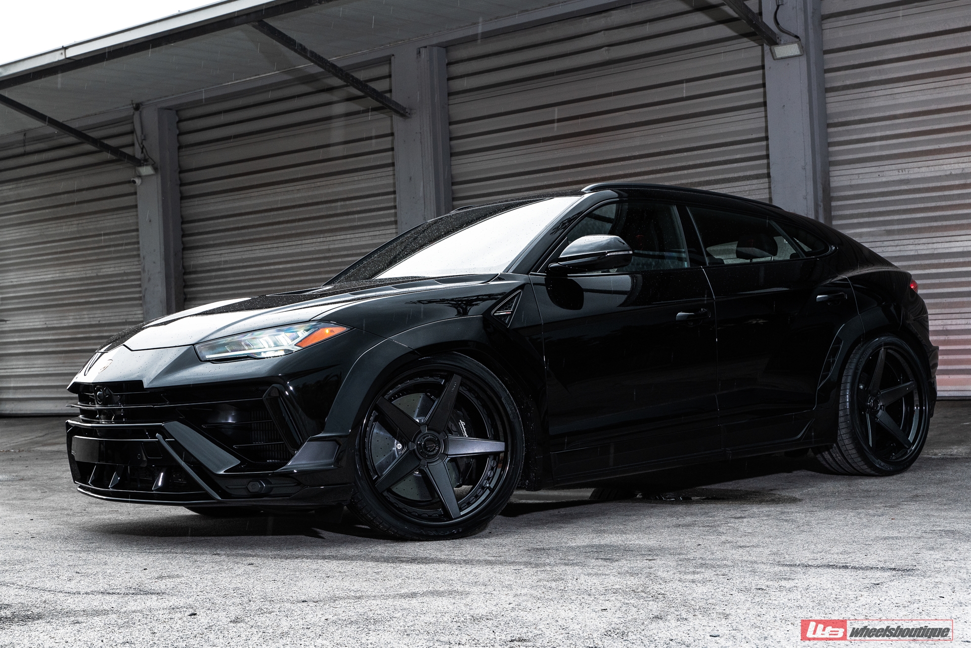 Lamborghini Urus S | Nero Aldebaran | ANRKY RS5.3 | Satin Black | Novitec Essteso Widebody Kit