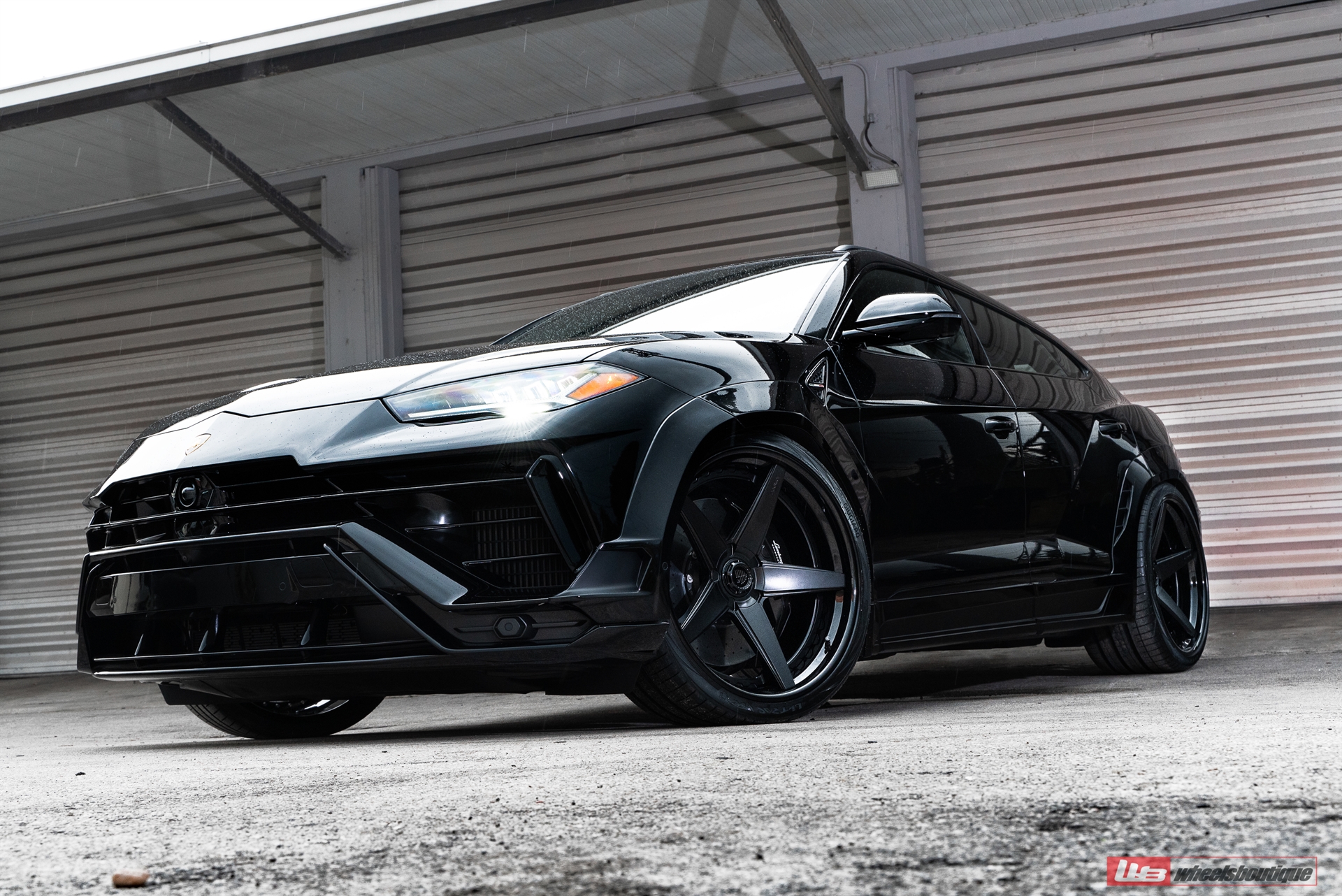 Lamborghini Urus S | Nero Aldebaran | ANRKY RS5.3 | Satin Black | Novitec Essteso Widebody Kit