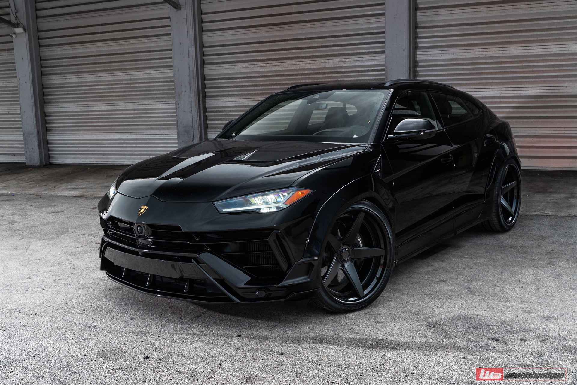 Lamborghini Urus S | Nero Aldebaran | ANRKY RS5.3 | Satin Black | Novitec Essteso Widebody Kit