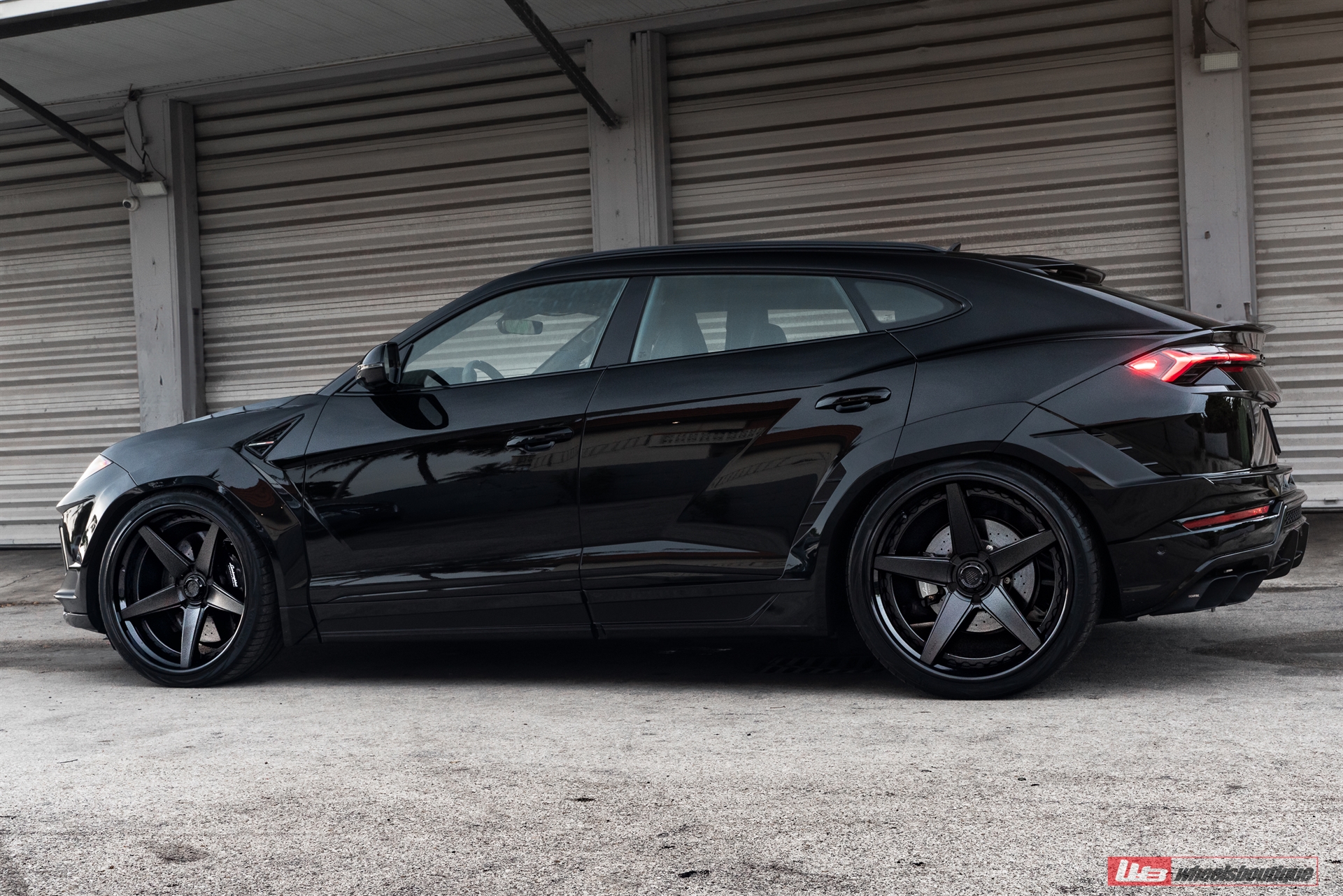 Lamborghini Urus S | Nero Aldebaran | ANRKY RS5.3 | Satin Black | Novitec Essteso Widebody Kit