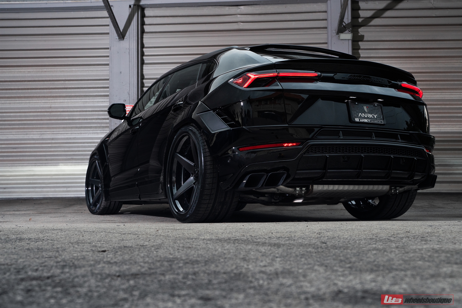 Lamborghini Urus S | Nero Aldebaran | ANRKY RS5.3 | Satin Black | Novitec Essteso Widebody Kit