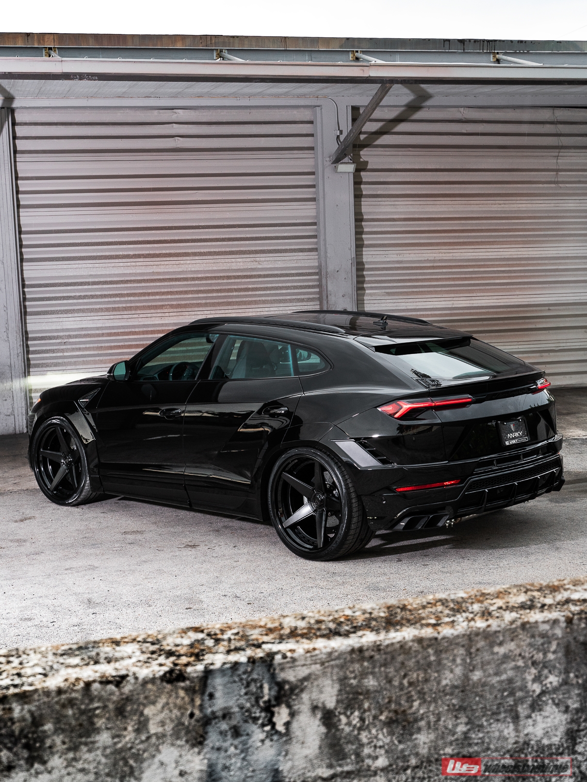 Lamborghini Urus S | Nero Aldebaran | ANRKY RS5.3 | Satin Black | Novitec Essteso Widebody Kit