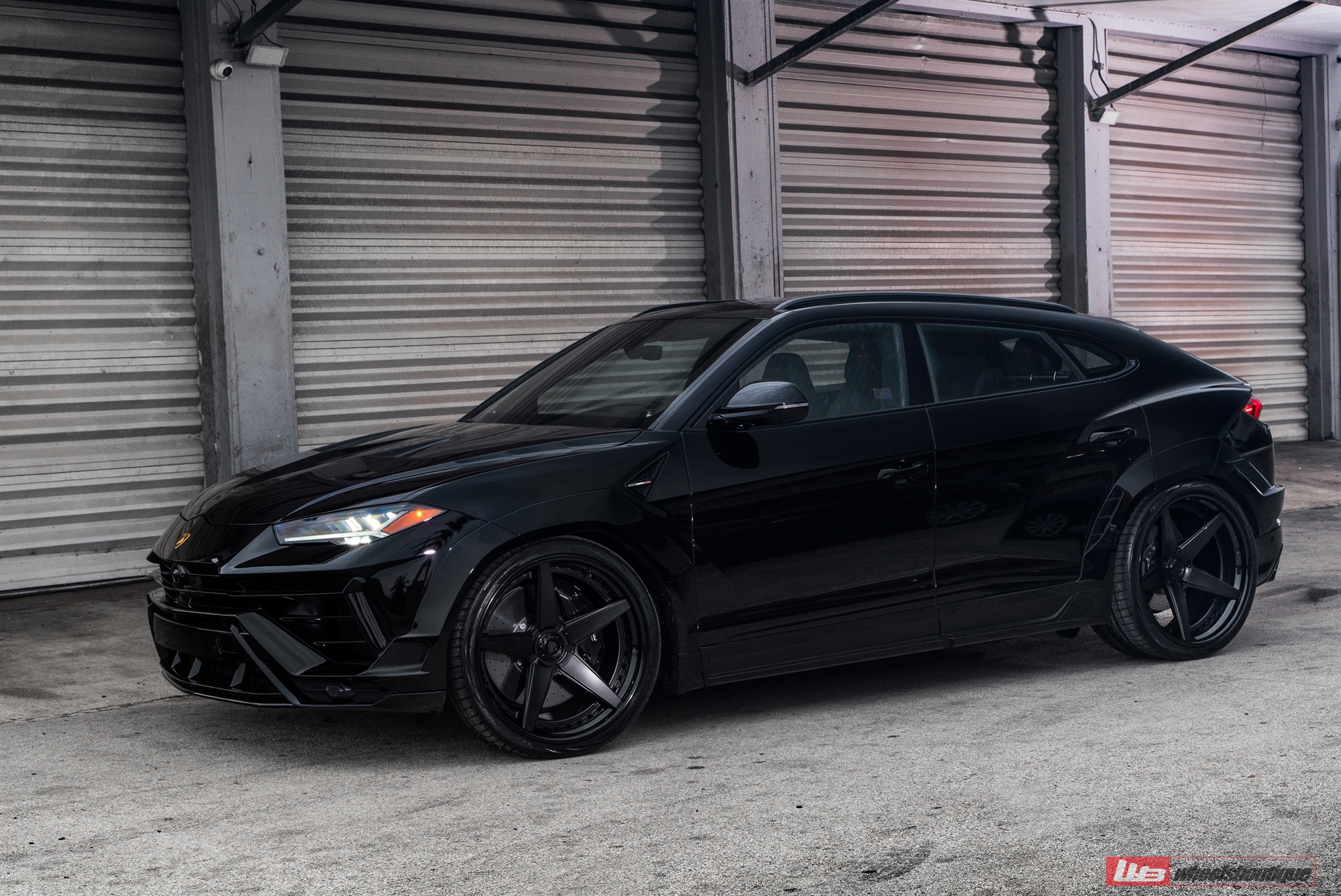 Lamborghini Urus S | Nero Aldebaran | ANRKY RS5.3 | Satin Black | Novitec Essteso Widebody Kit
