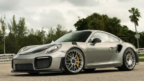 Porsche 991 GT2 RS | GT Silver | on AN10 + AN10 AEROSport | Polished Clear