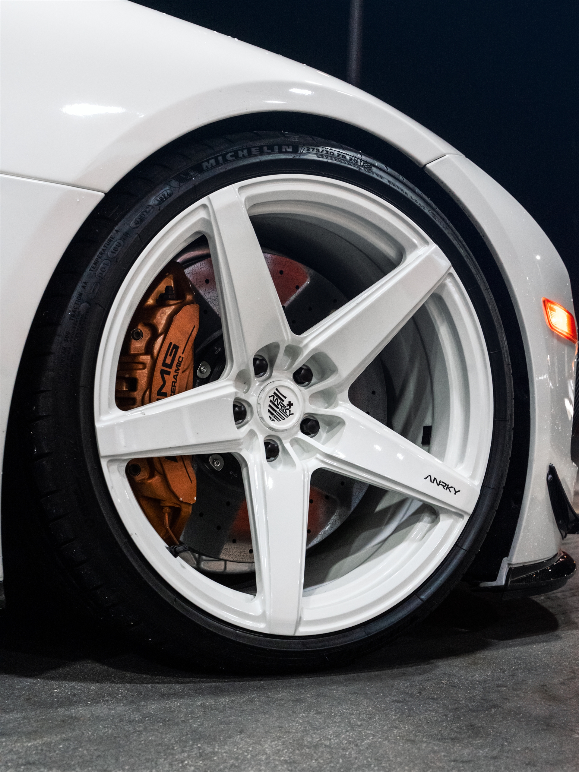 Mercedes Benz SLS Black Series | Mystic White | on ANRKY RS5.1 | Mystic White