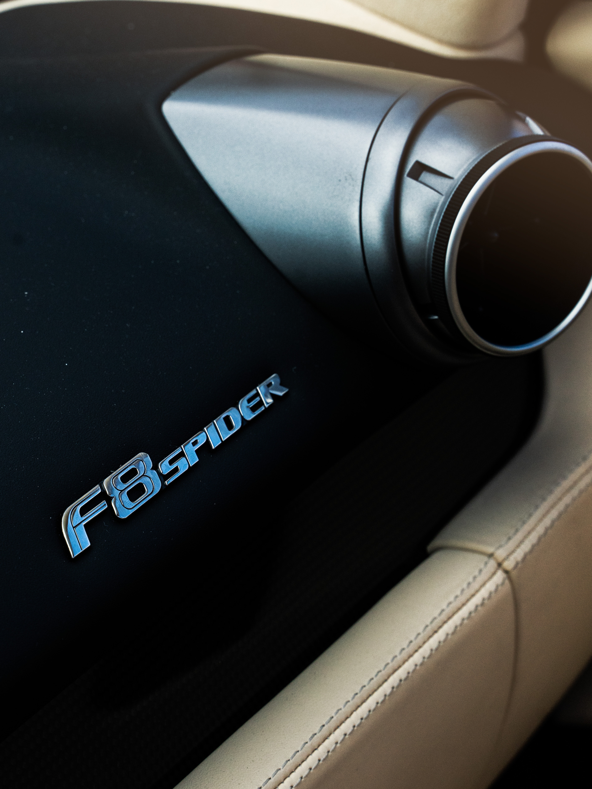 Ferrari F8 | Blue Corza | on HRE 520M | Polished Clear