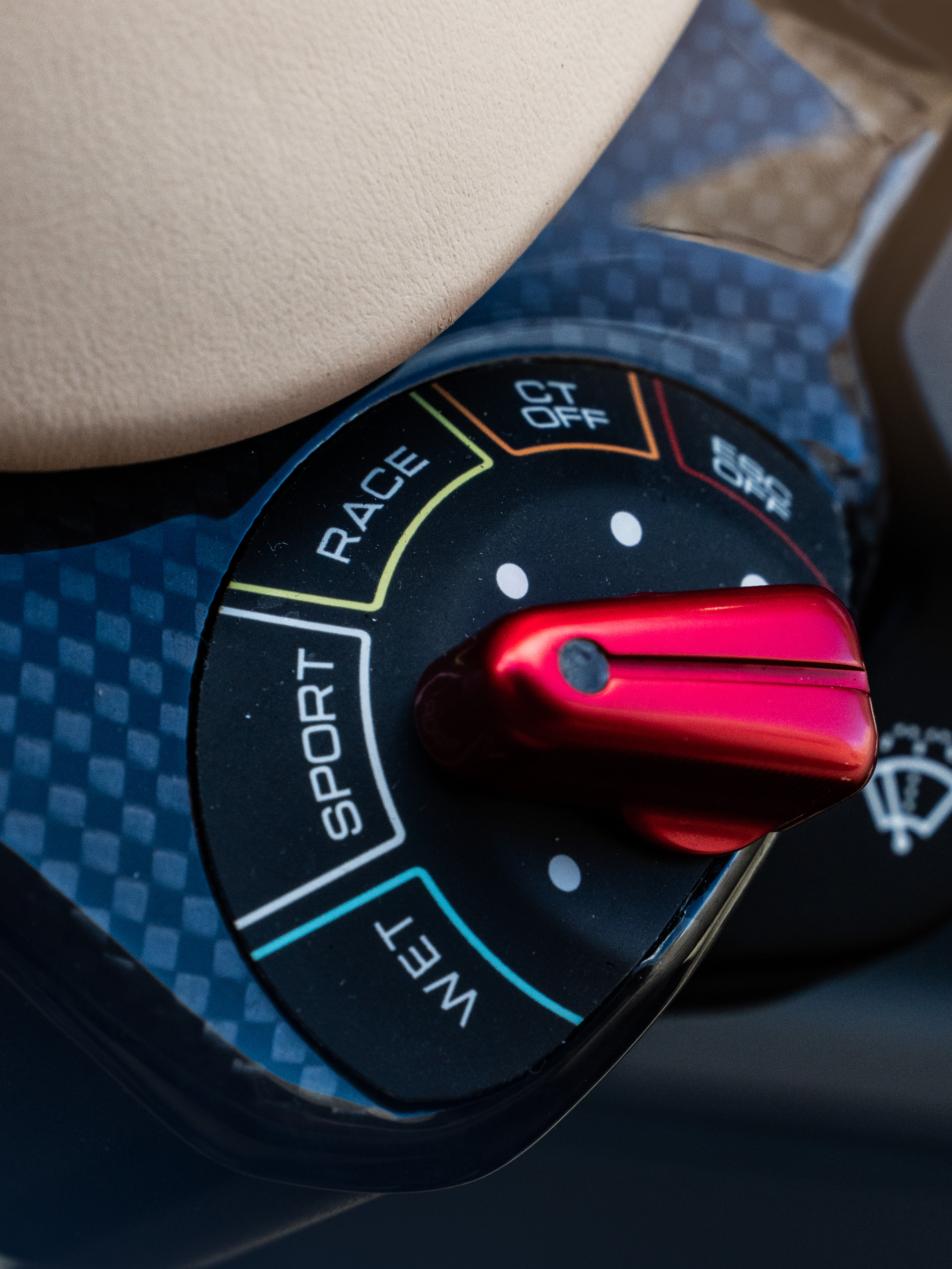 Ferrari F8 | Blue Corza | on HRE 520M | Polished Clear