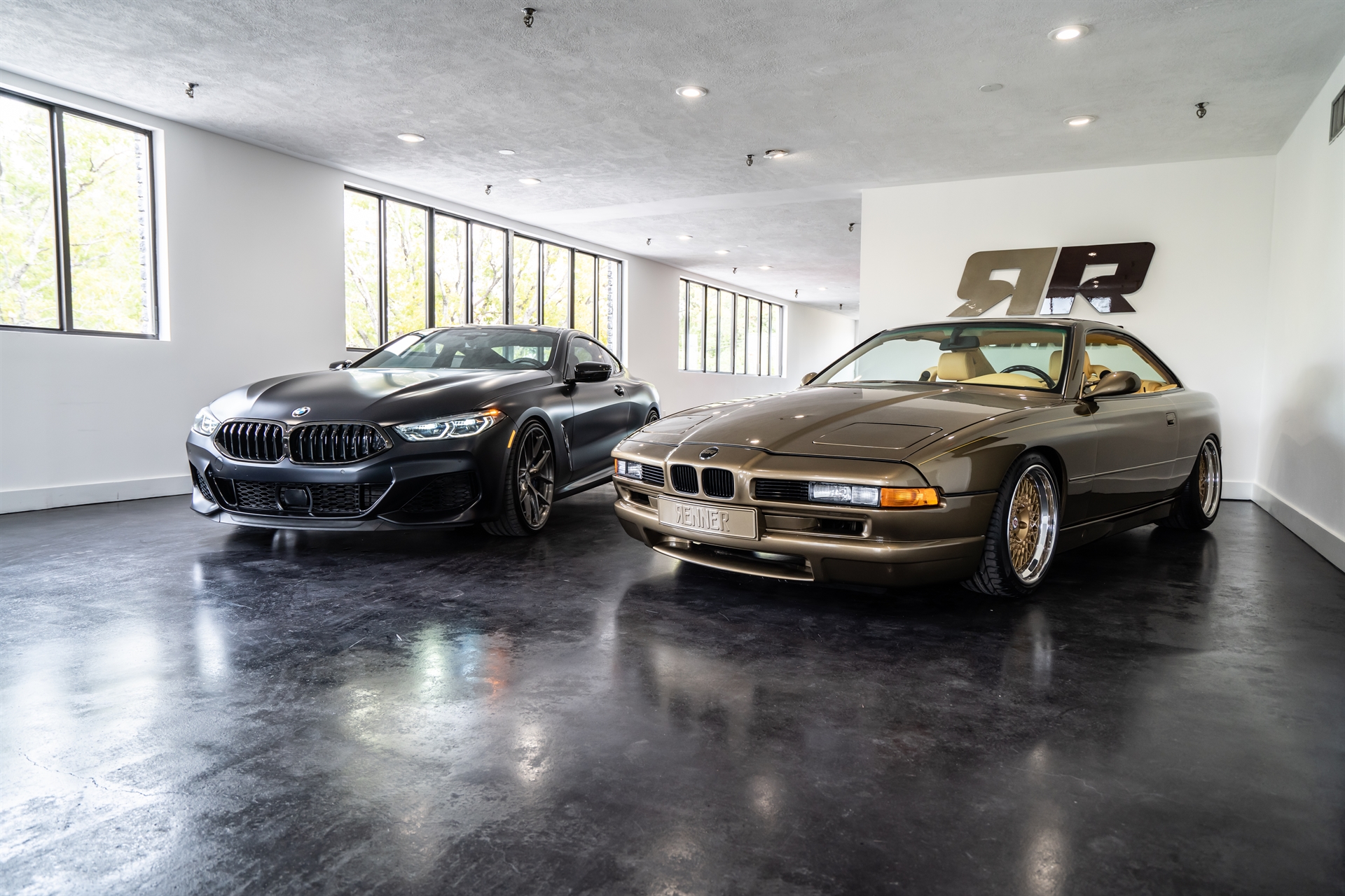 BMW G15 M850i on HRE P101 & Renner Projekt 8 (E31) on HRE Vintage 501