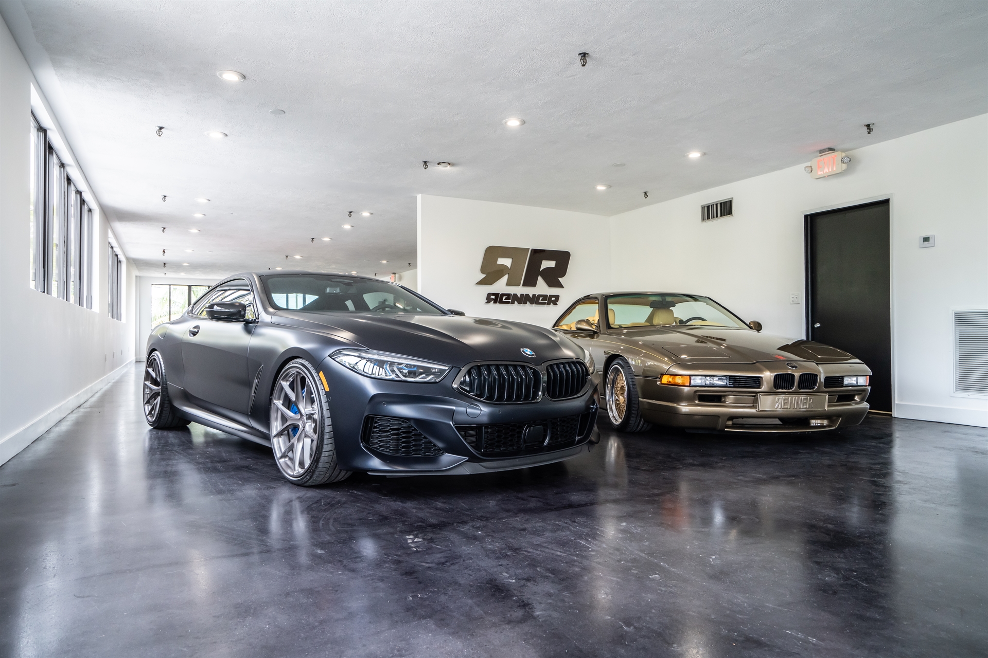 BMW G15 M850i on HRE P101 & Renner Projekt 8 (E31) on HRE Vintage 501