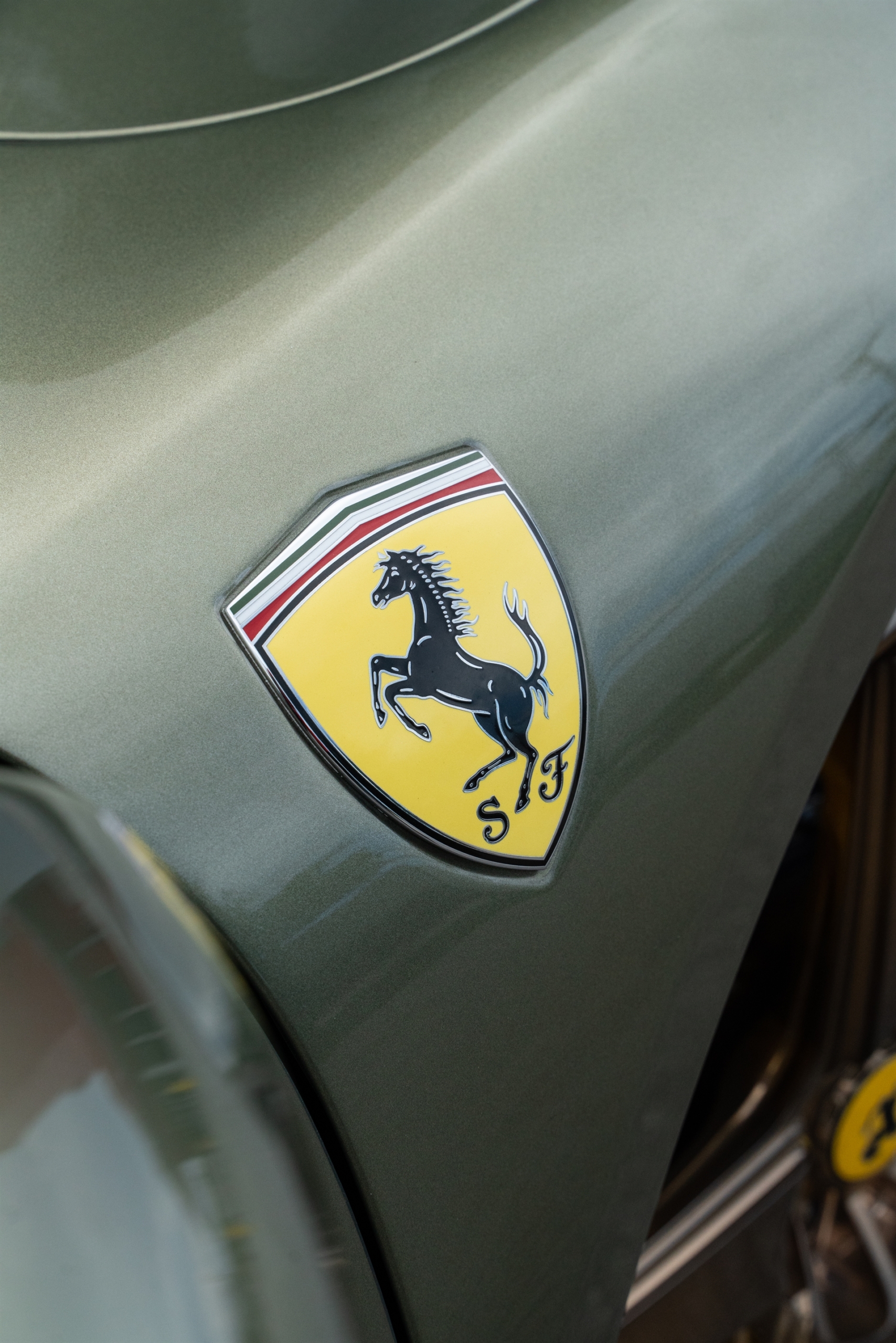 Ferrari 296 GTB | Verde Mansoni | on ANRKY RS5.3 | Mirror Polished Champagne