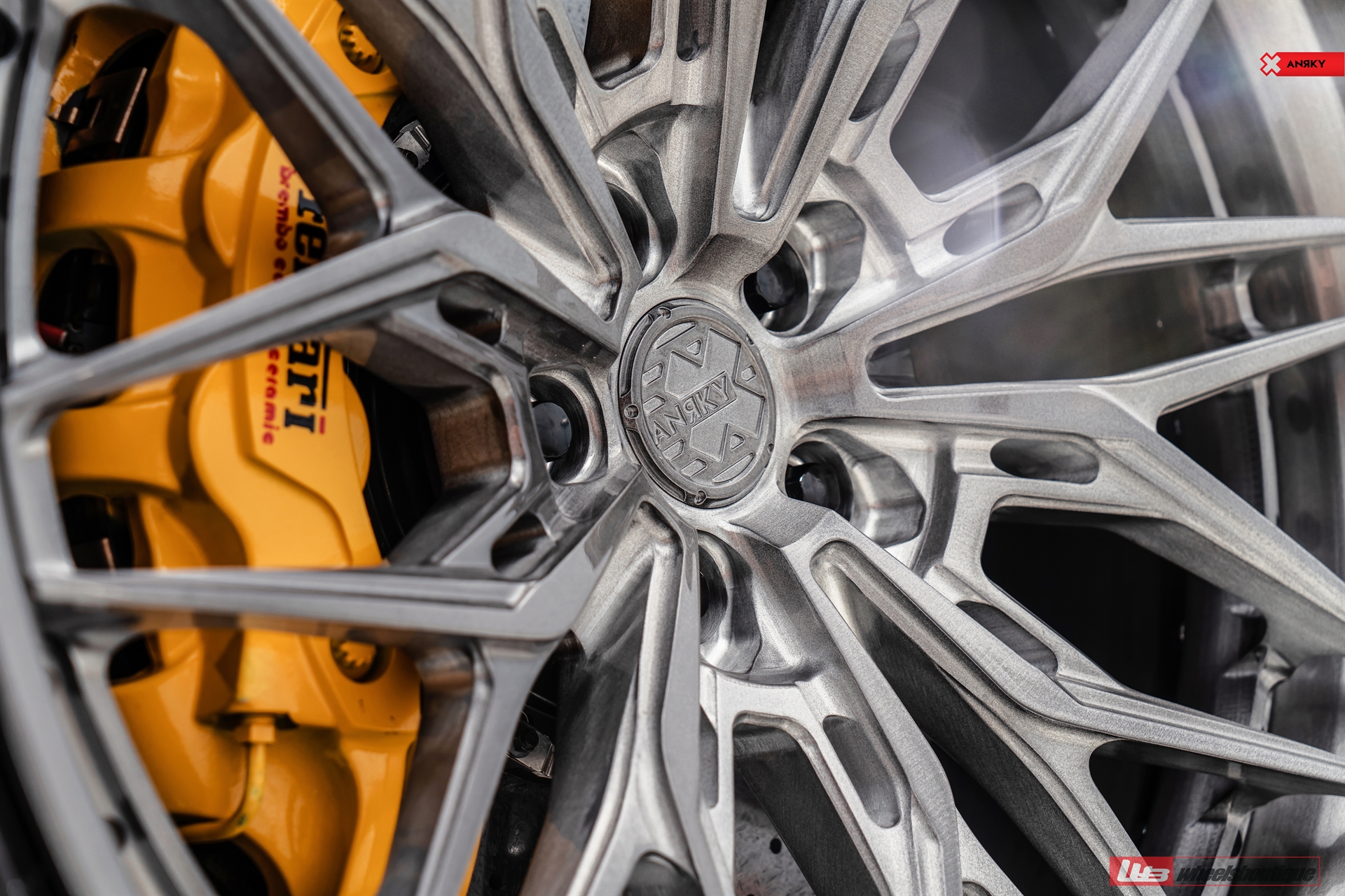 Ferrari 488 GTB | Rosso Corza| on ANRKY S3-X1 | Brushed Dark Clear