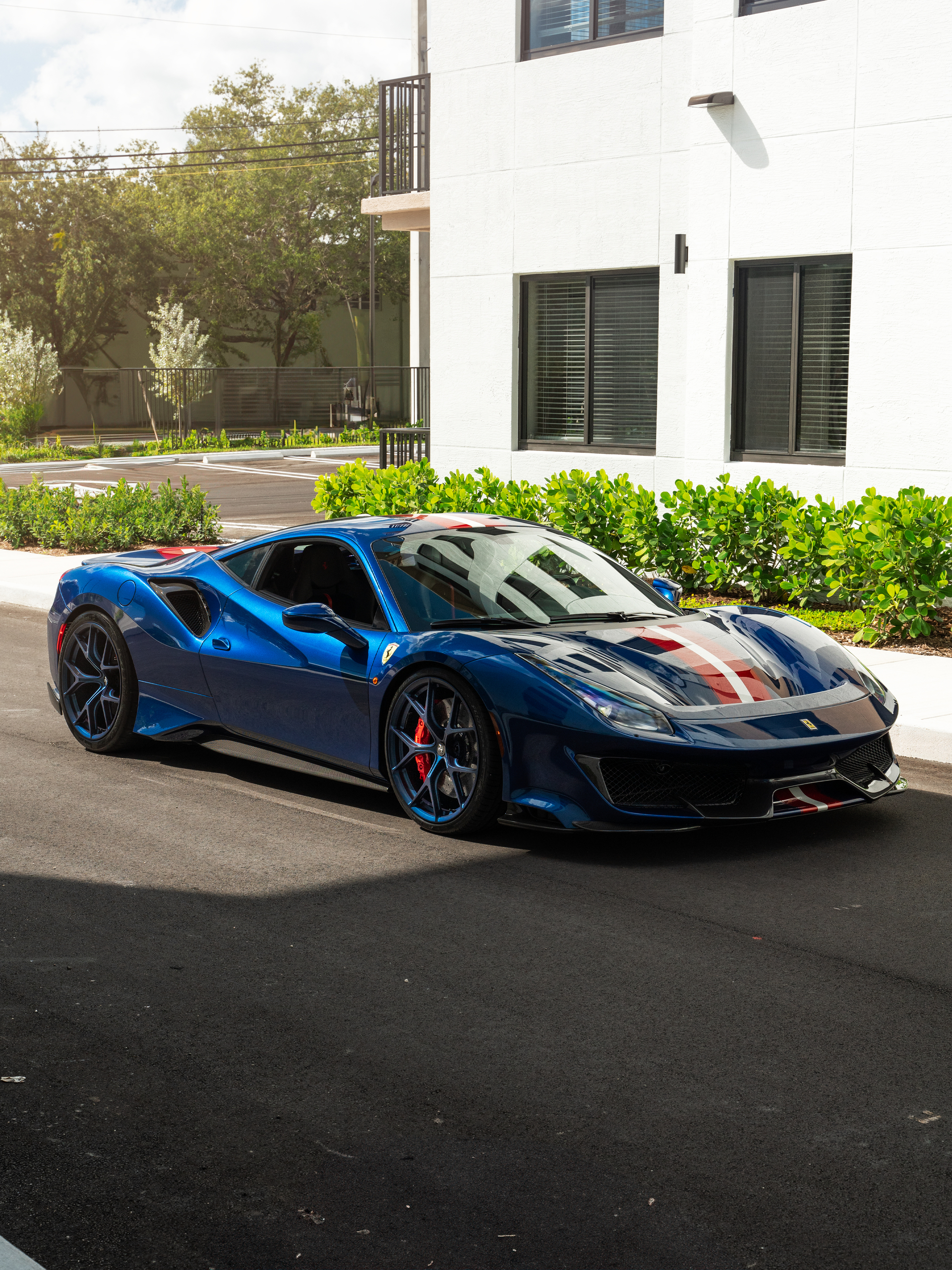 Ferrari 488 Pista | TDF Blue | on iPE MFR-04 | Indigo Blue