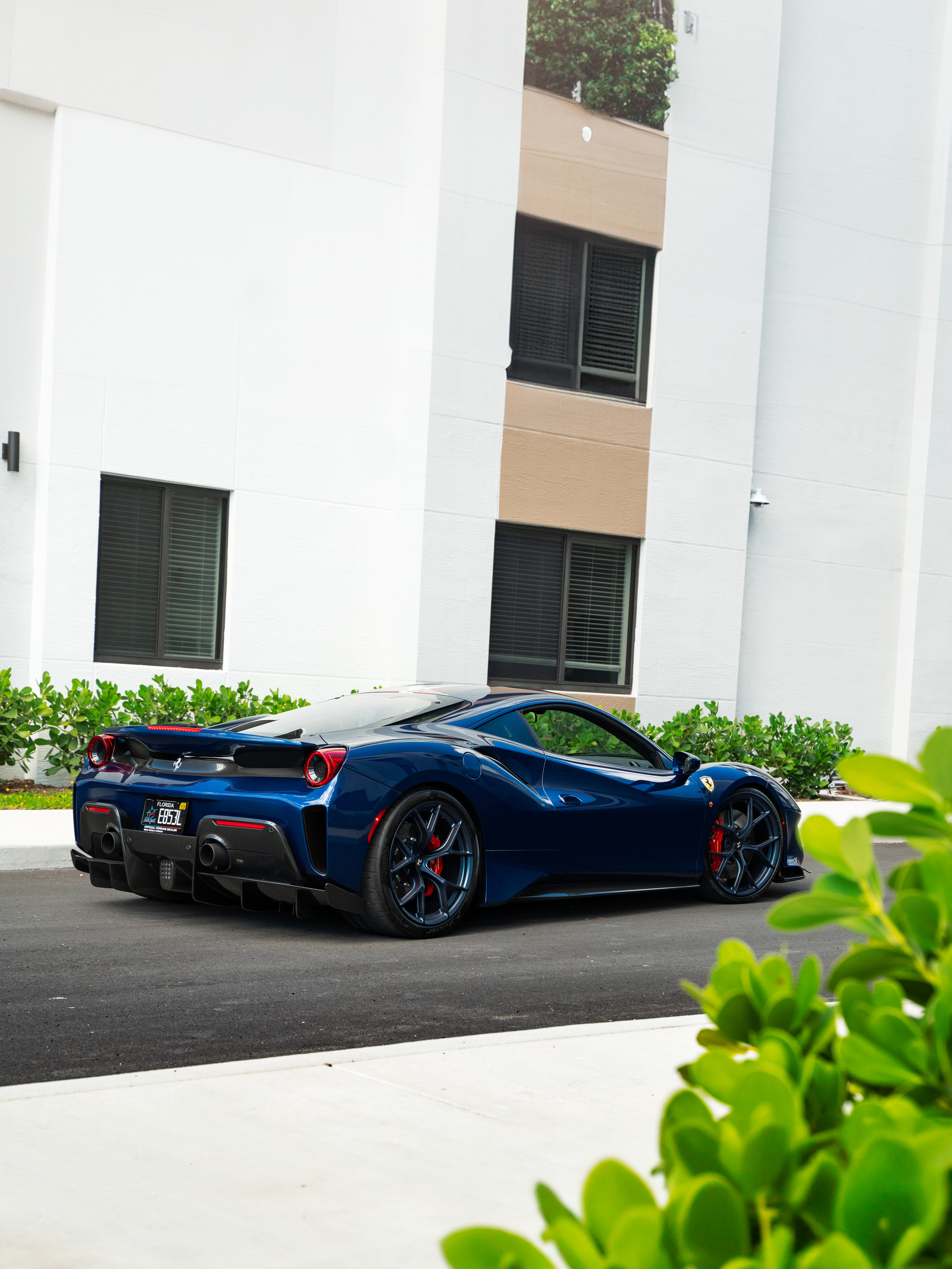Ferrari 488 Pista | TDF Blue | on iPE MFR-04 | Indigo Blue