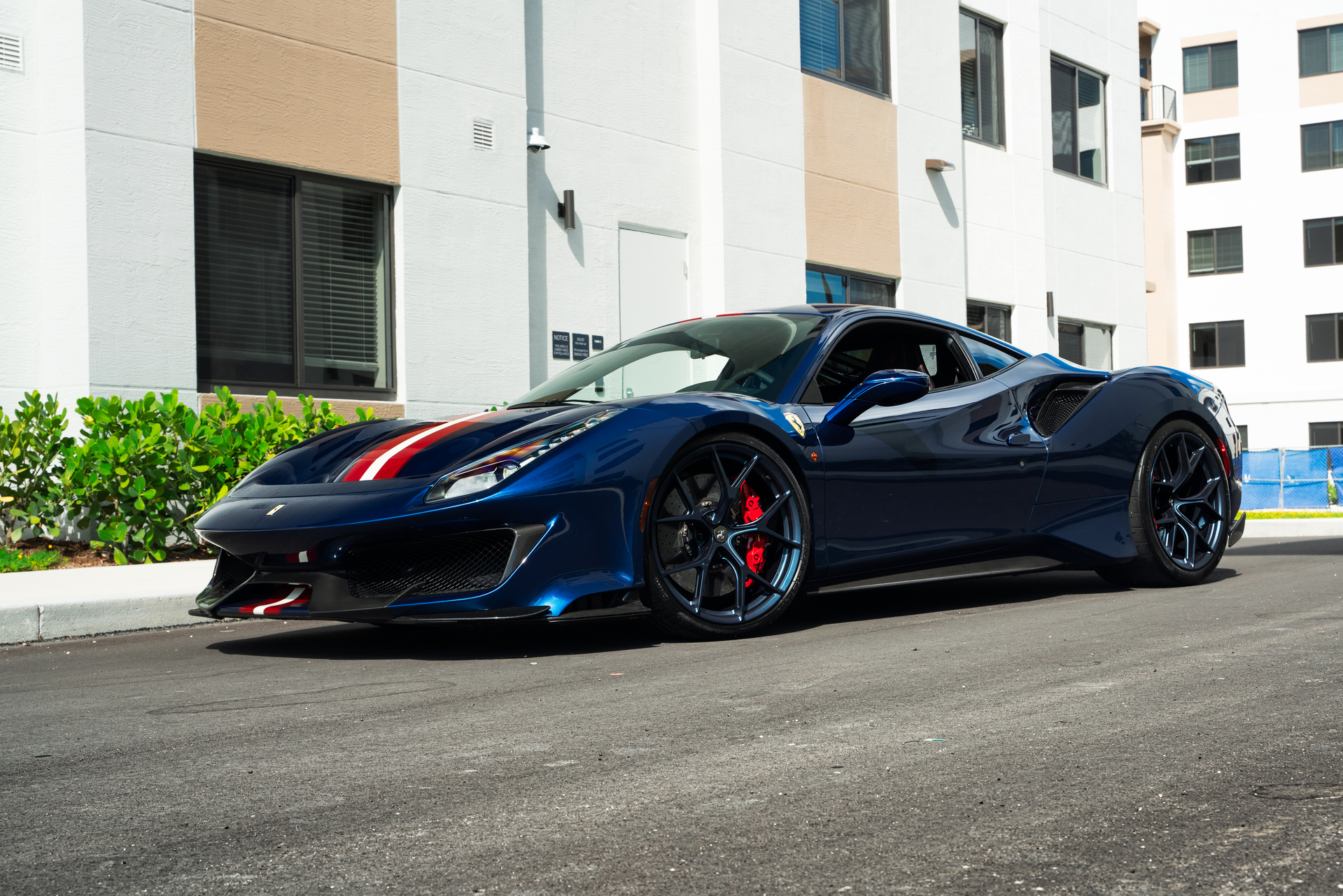 Ferrari 488 Pista | TDF Blue | on iPE MFR-04 | Indigo Blue