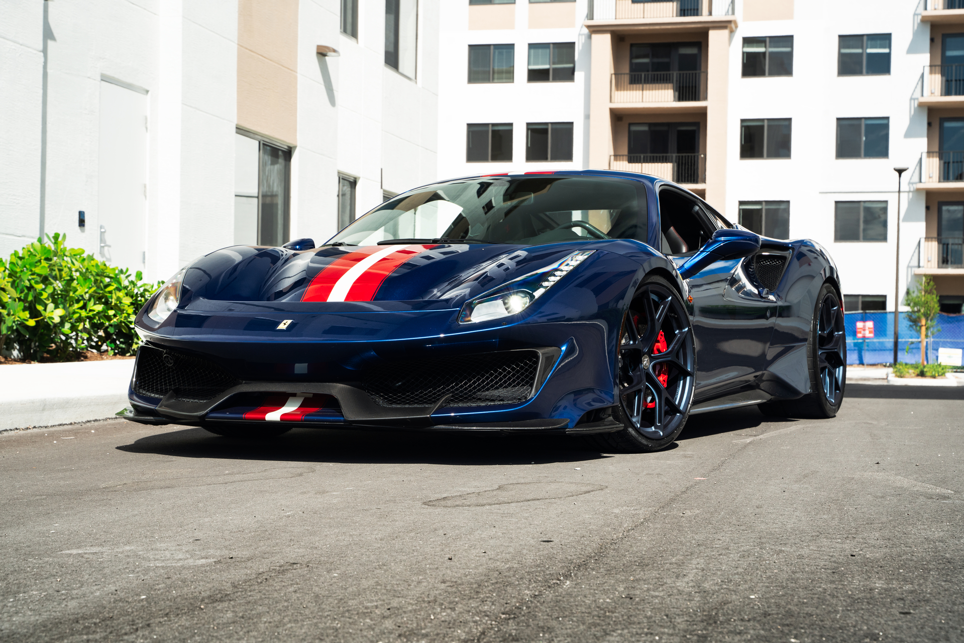 Ferrari 488 Pista | TDF Blue | on iPE MFR-04 | Indigo Blue