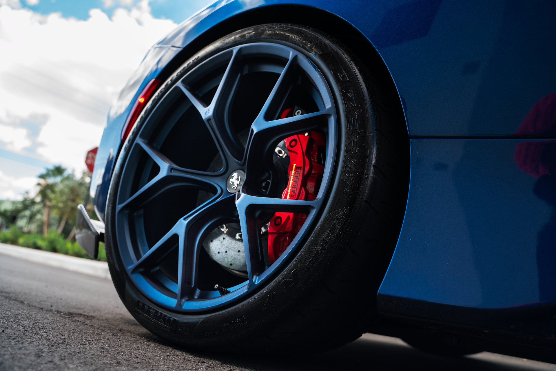 Ferrari 488 Pista | TDF Blue | on iPE MFR-04 | Indigo Blue