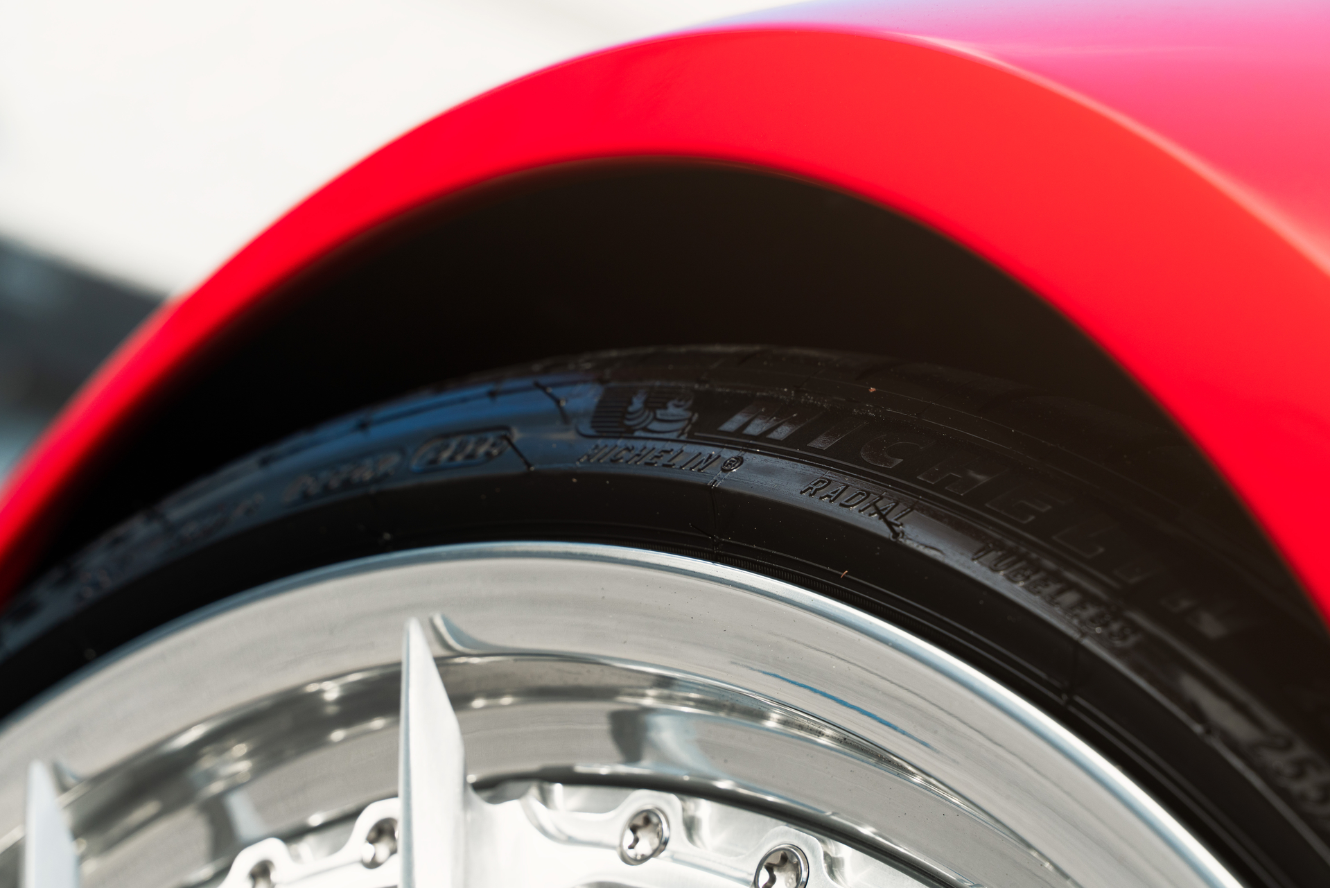 Ferrari SF90 | Rosso Corza | on HRE S101SC | Brushed Clear