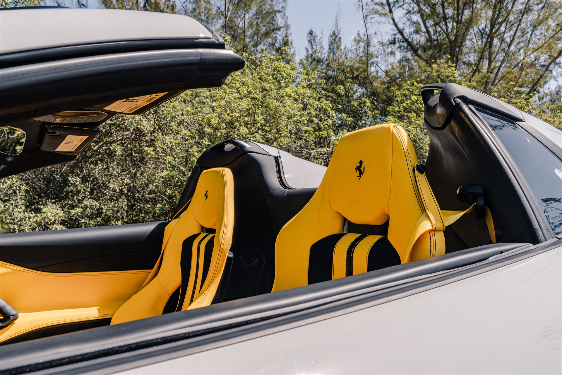 Ferarri 812 GTS | Grigio Squalo | on HRE S107SC | Brushed Clear