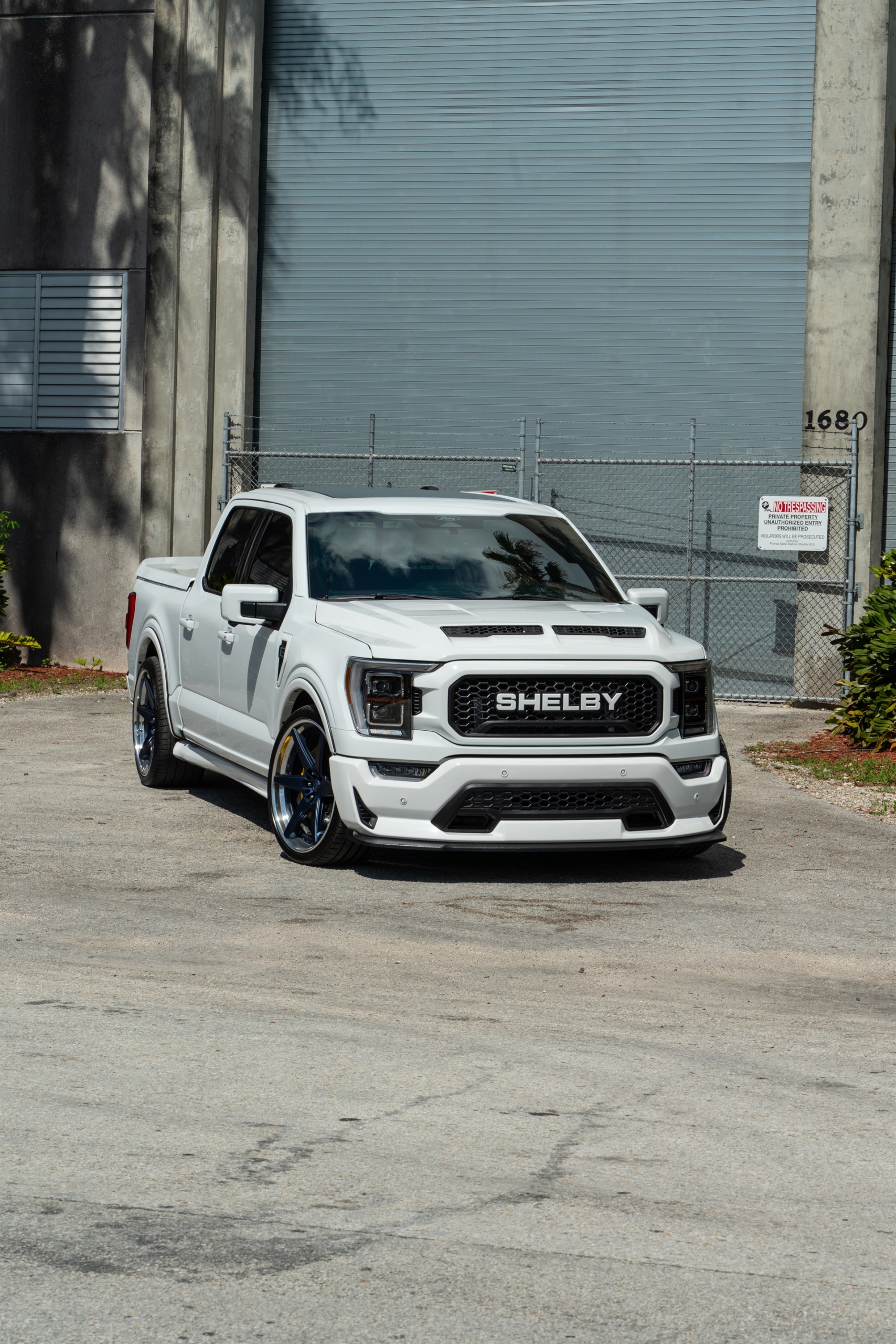 Shelby Super Snake Ford F-150 | Oxford White | on ANRKY RS6.3 | Satin Space Blue