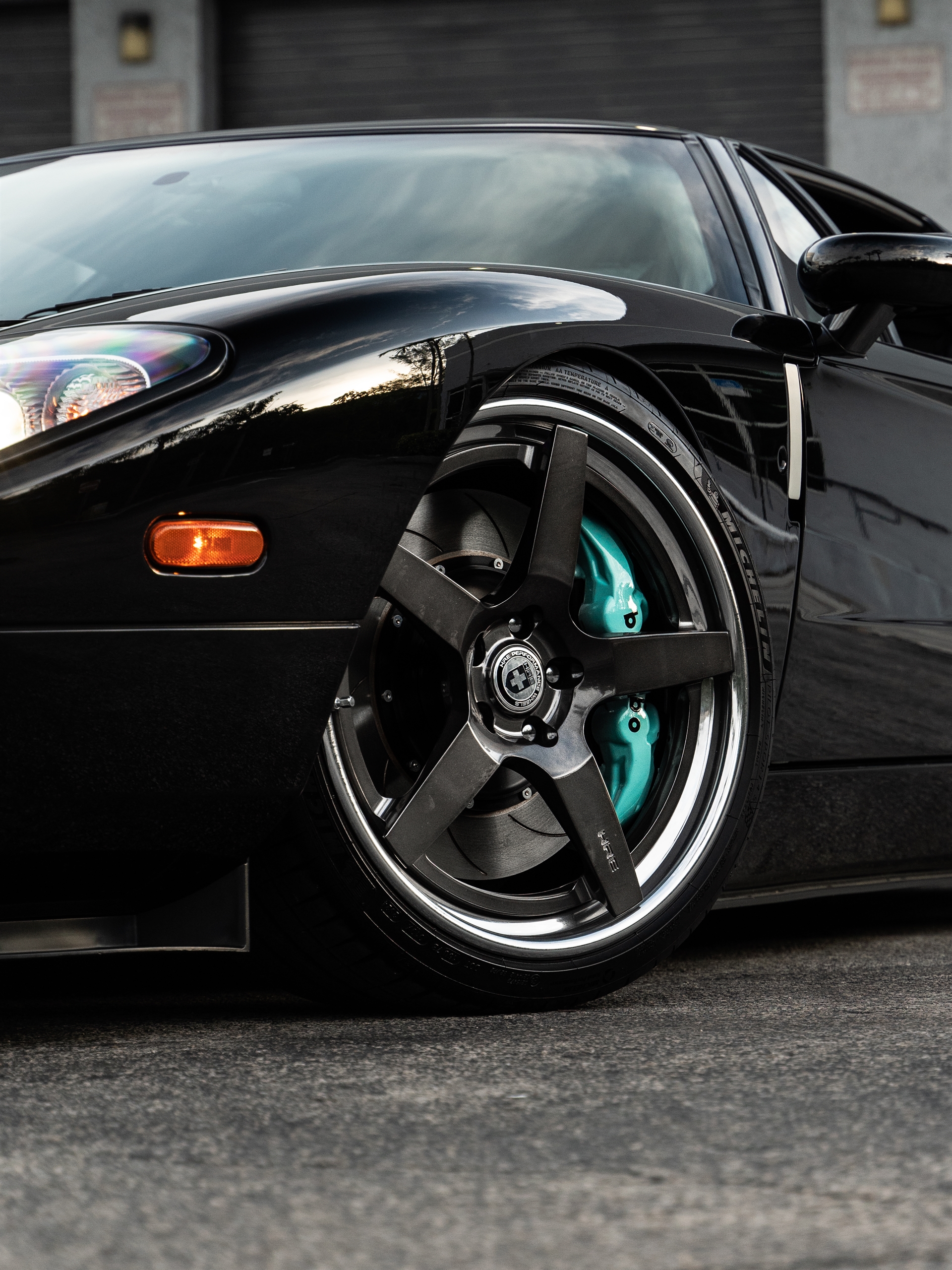 Ford GT MK1 | Black | on HRE RS105 | Polished Dark Clear