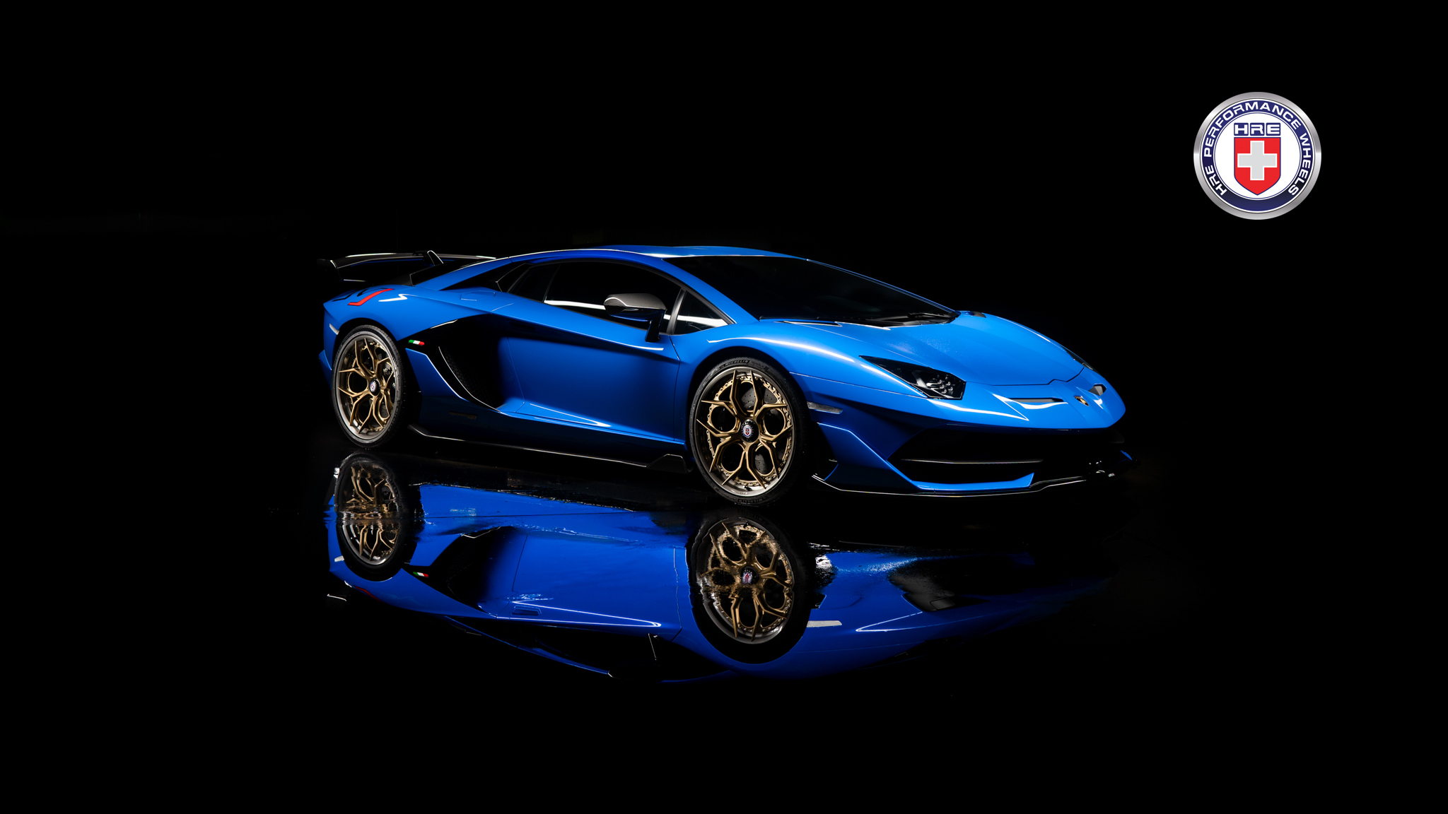 Lamborghini Aventador SVJ with HRE S111SC in Frozen Polished Champagne