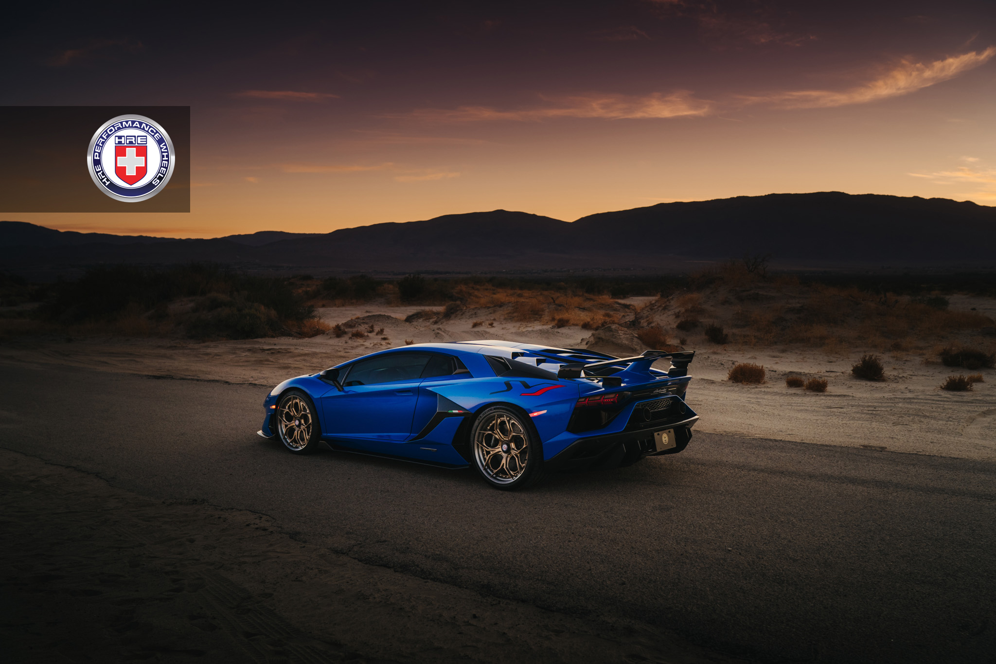 Lamborghini Aventador SVJ with HRE S111SC in Frozen Polished Champagne