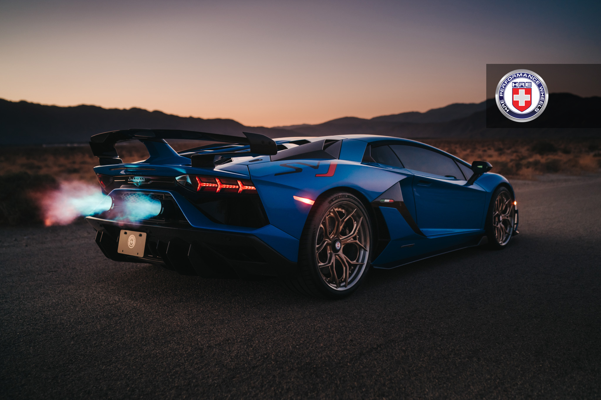 Lamborghini Aventador SVJ with HRE S111SC in Frozen Polished Champagne