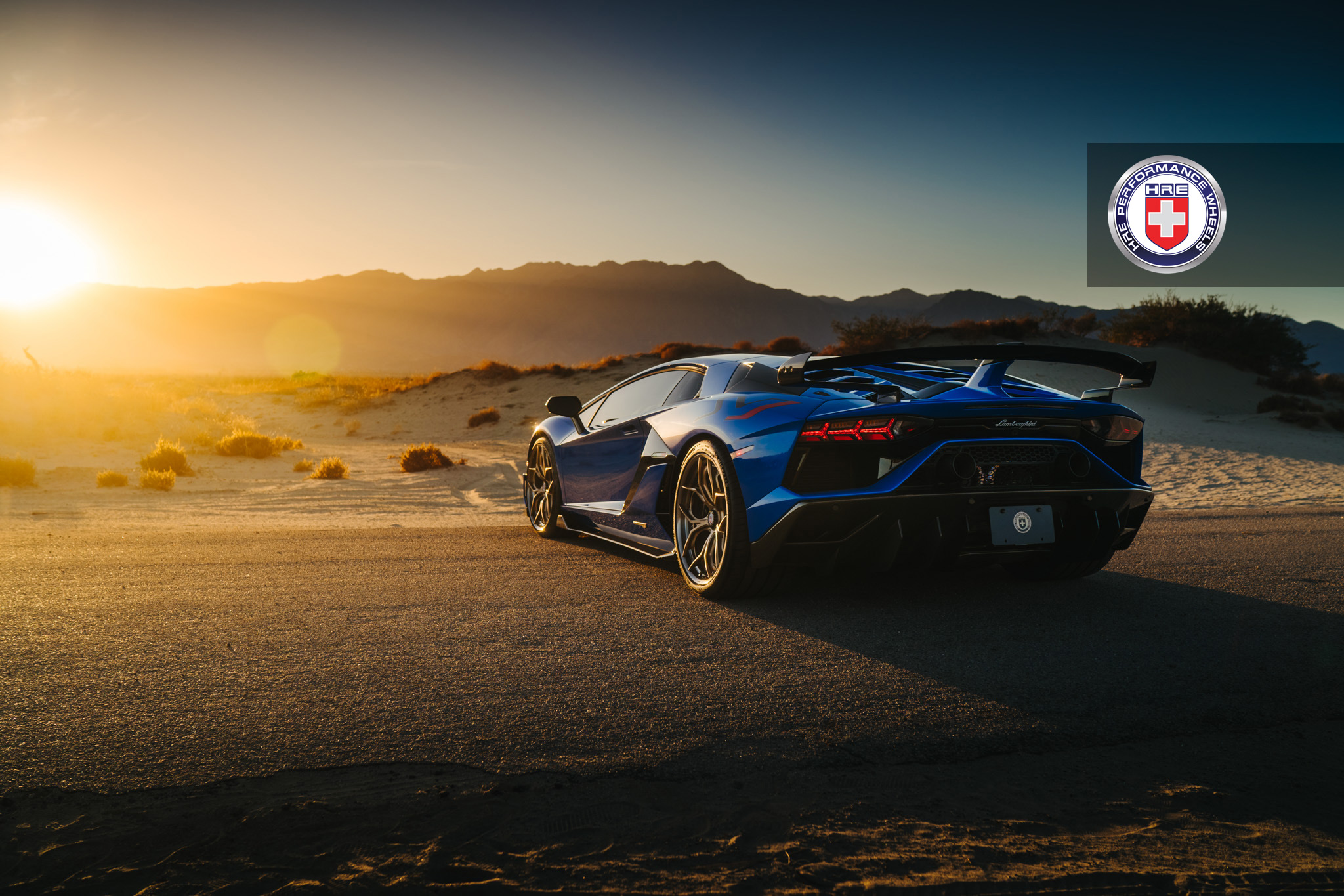 Lamborghini Aventador SVJ with HRE S111SC in Frozen Polished Champagne