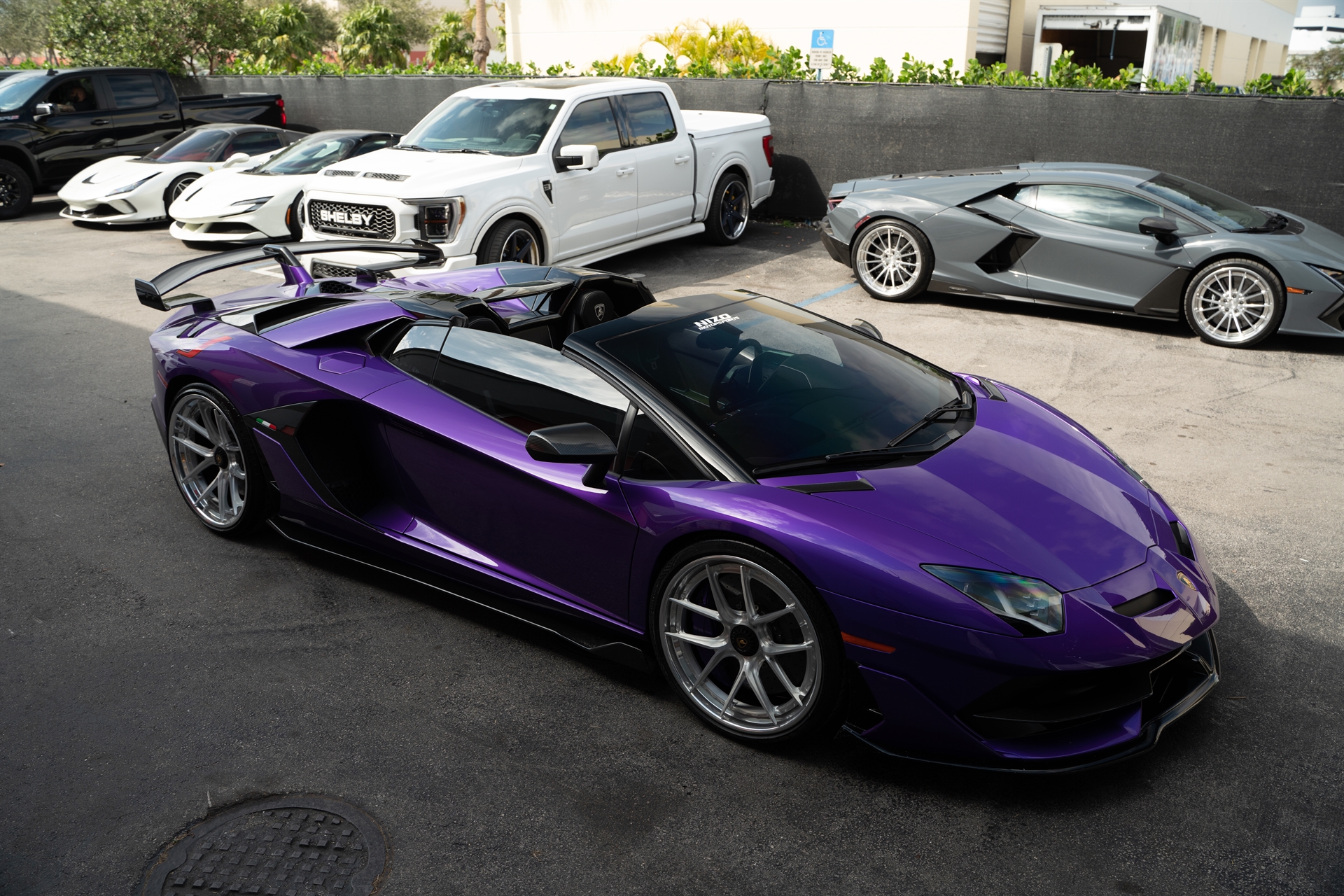 Lamborghini Aventador SVJ Roadster | Viola Parsafe | on ANRKY XR-301 | Brushed Clear