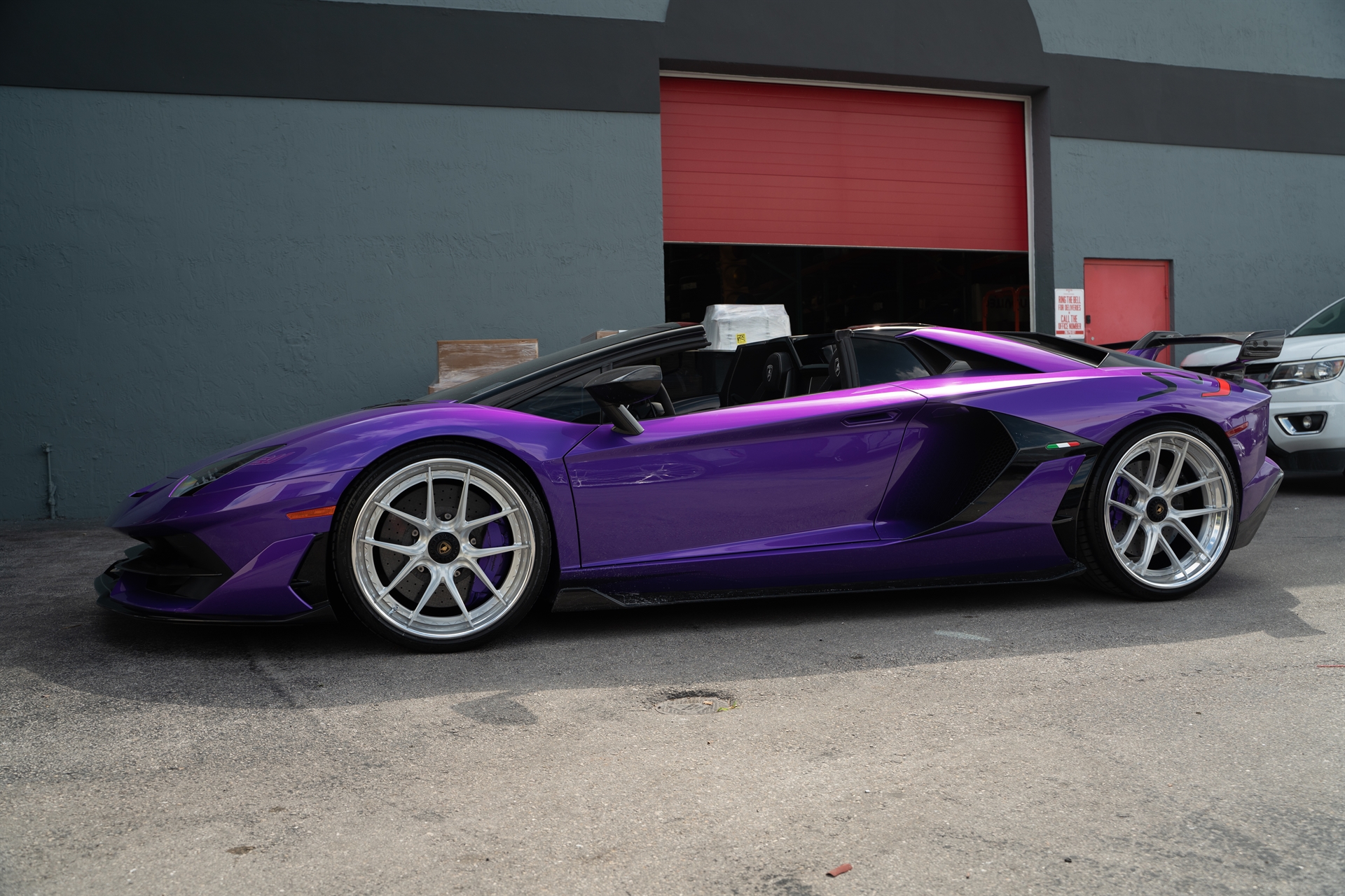 Lamborghini Aventador SVJ Roadster | Viola Parsafe | on ANRKY XR-301 | Brushed Clear