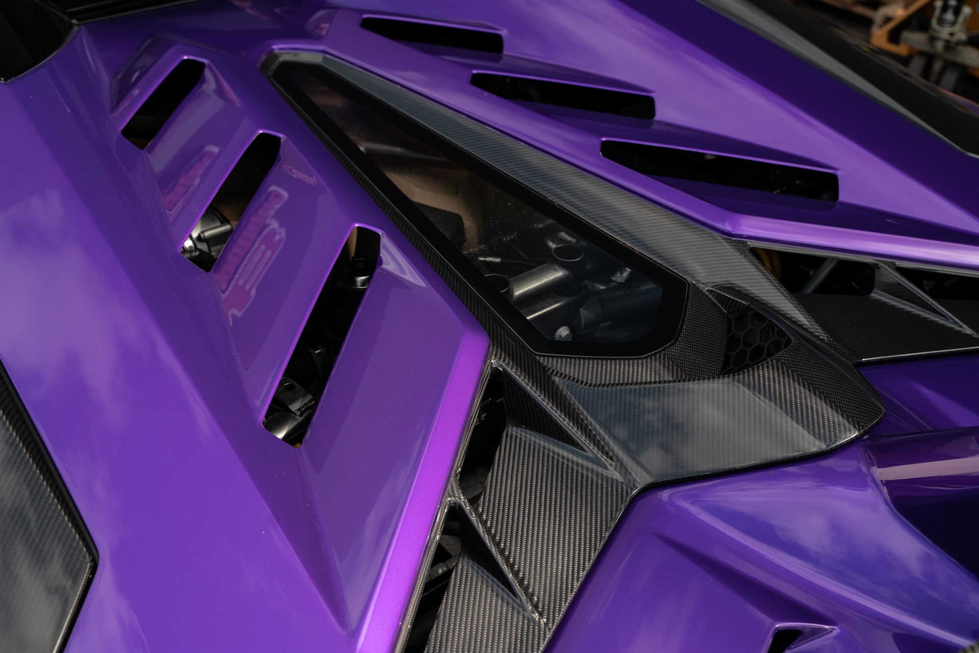 Lamborghini Aventador SVJ Roadster | Viola Parsafe | on ANRKY XR-301 | Brushed Clear