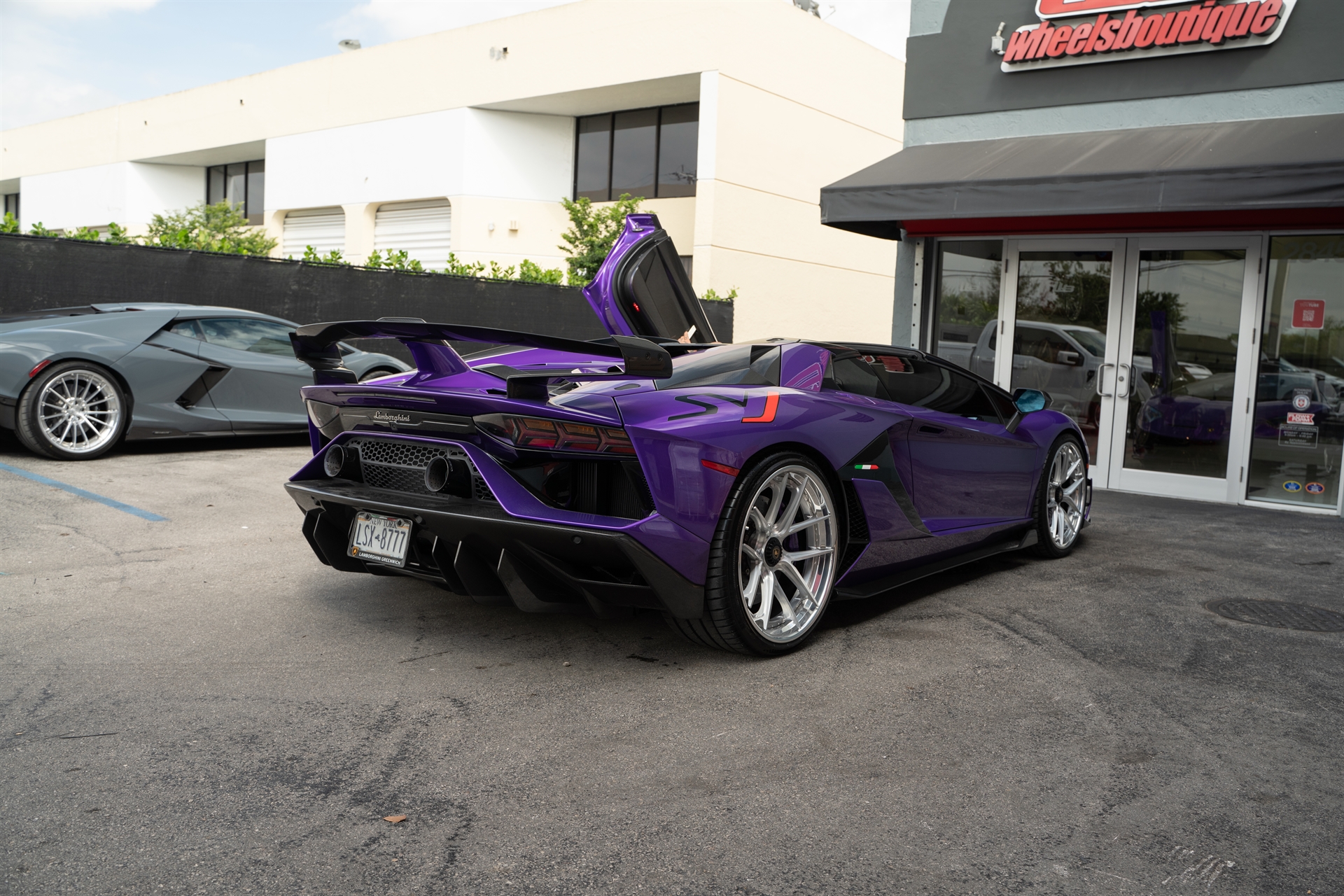 Lamborghini Aventador SVJ Roadster | Viola Parsafe | on ANRKY XR-301 | Brushed Clear