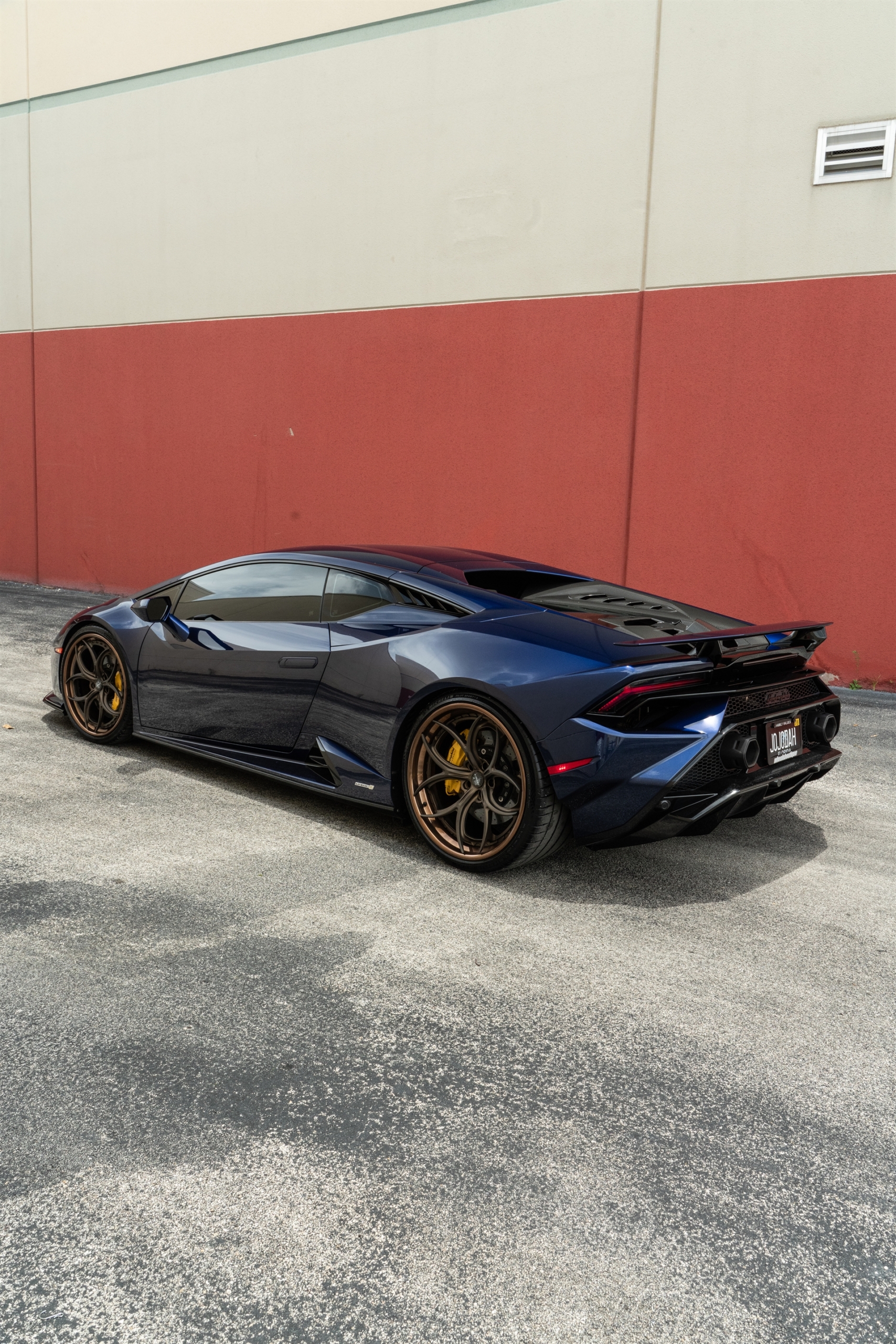 Lamborghini Huracan Tecnica | Blu Grifo | on ANRKY S3-X0 | Satin Bronze