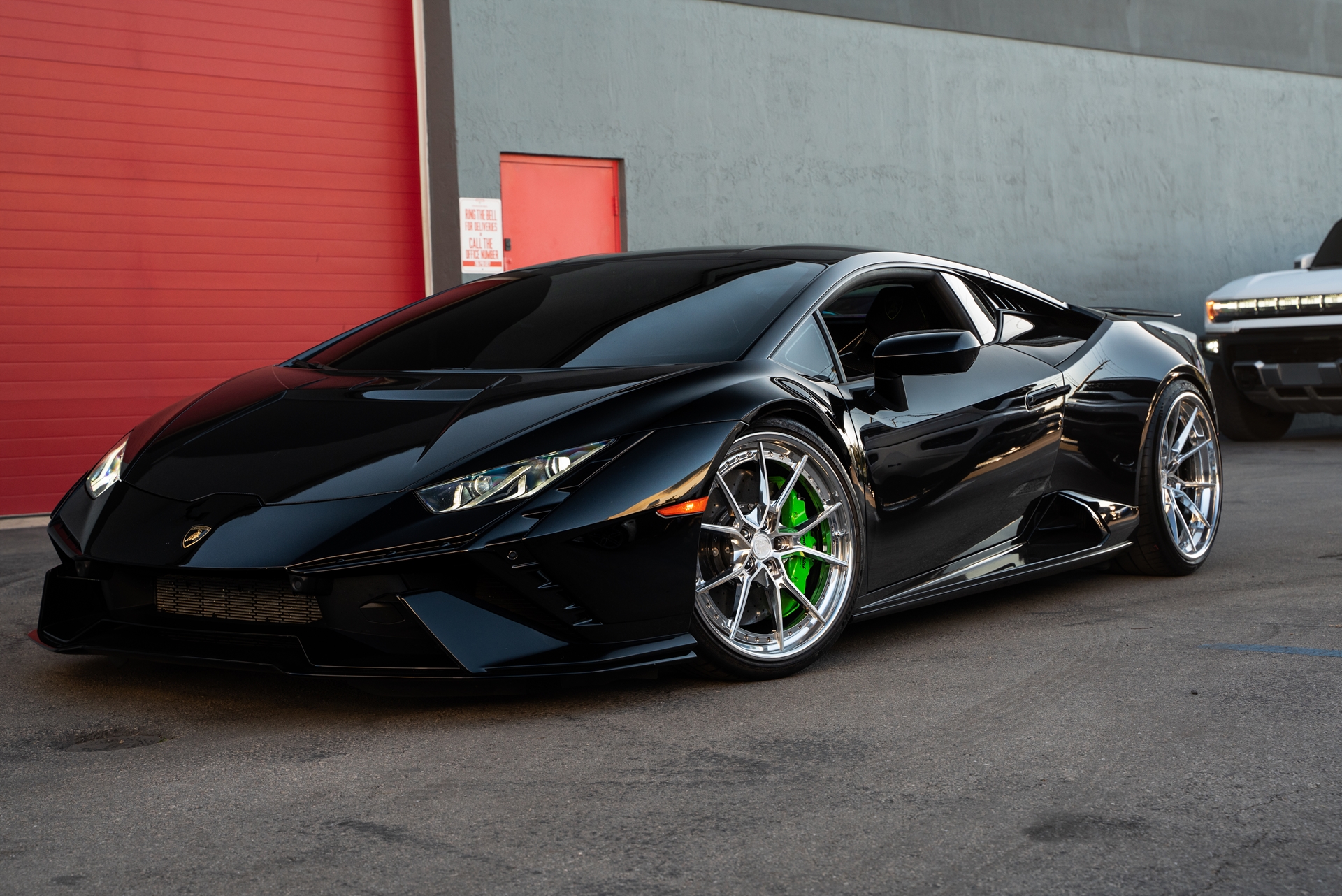 Lamborghini Huracan Tecnica | Nero Noctis | on ANRKY AN32 | Polished Clear