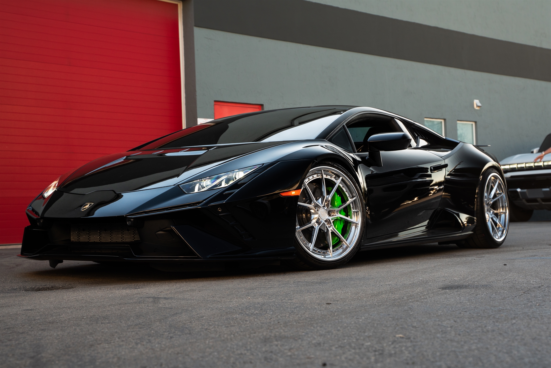 Lamborghini Huracan Tecnica | Nero Noctis | on ANRKY AN32 | Polished Clear