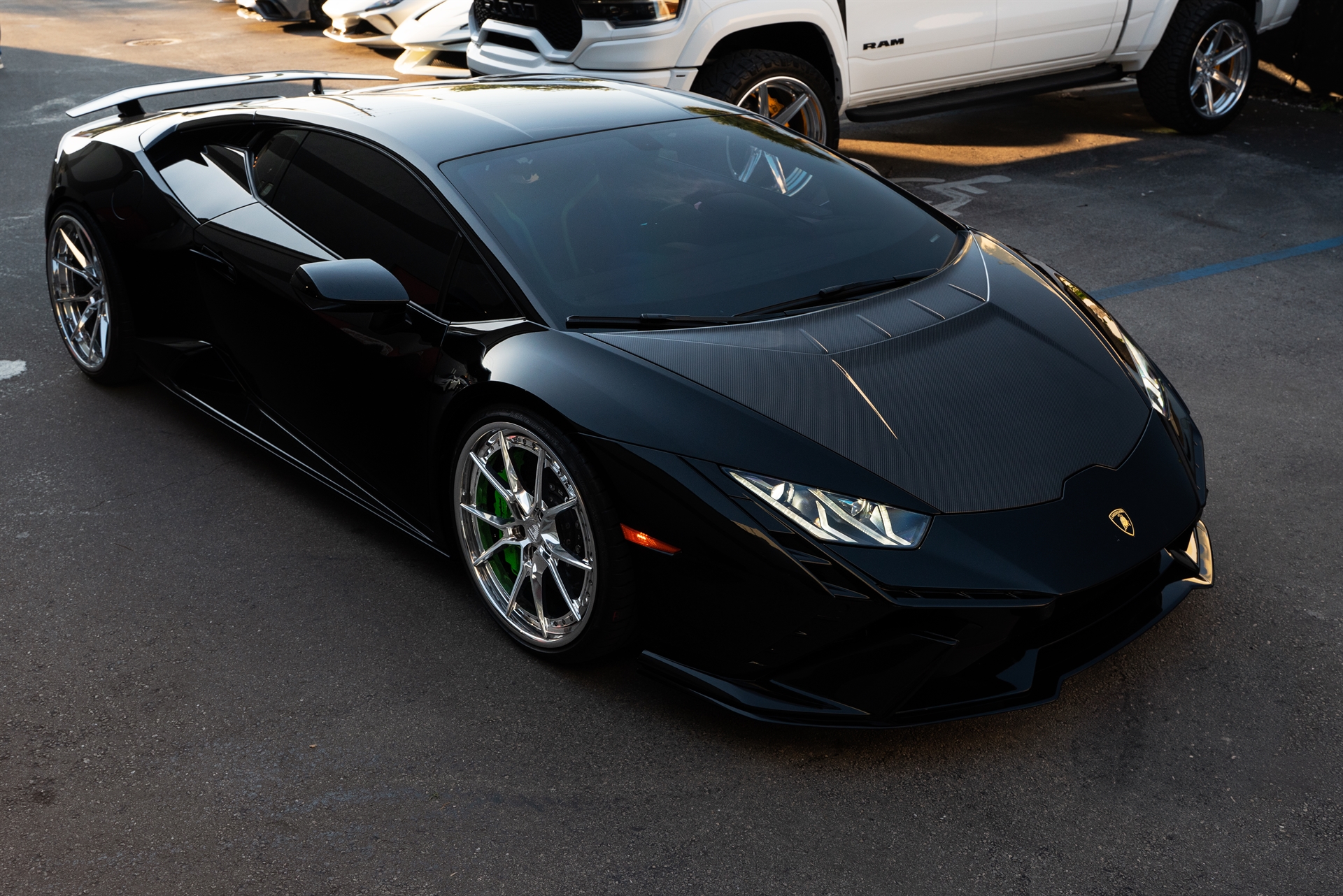 Lamborghini Huracan Tecnica | Nero Noctis | on ANRKY AN32 | Polished Clear