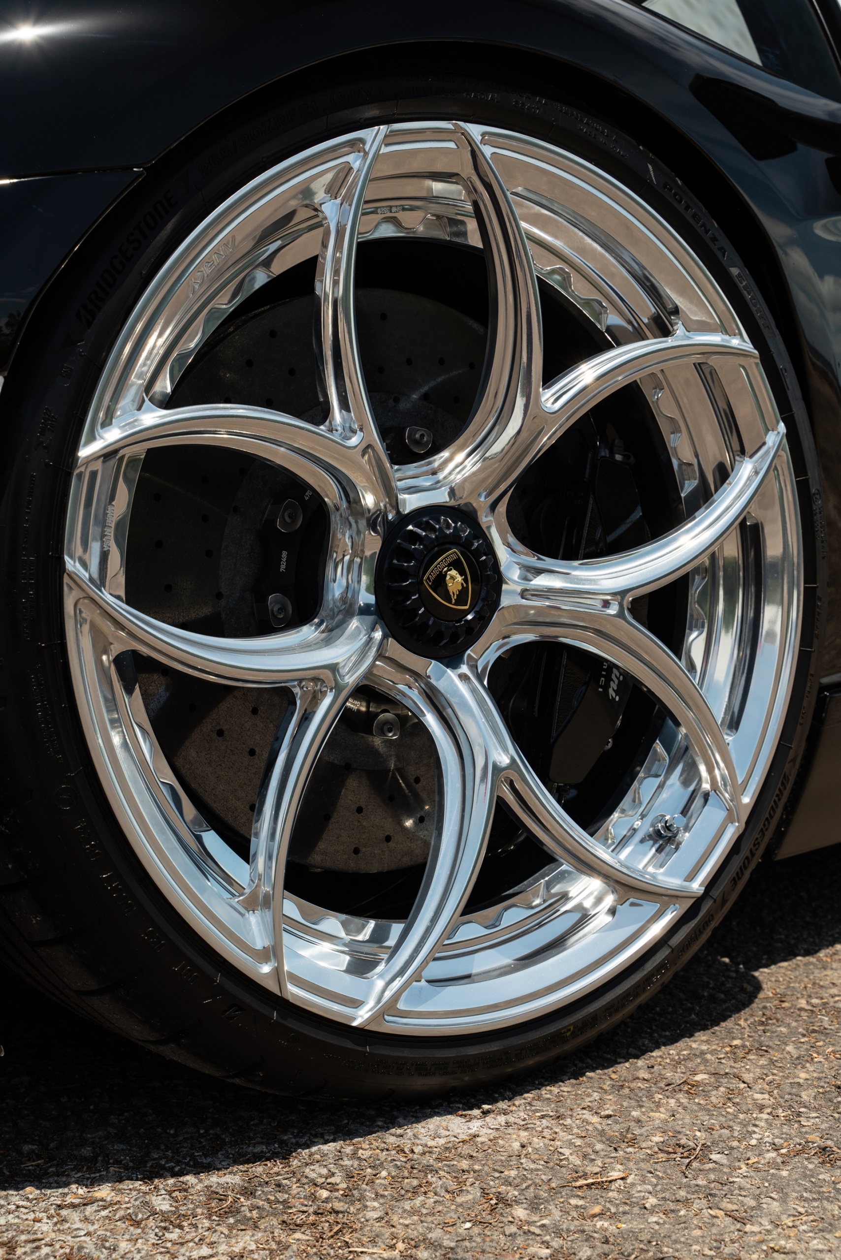 Lamborghini Aventador SV | Nero Noctis | on ANRKY S2-X0 | Polished Clear