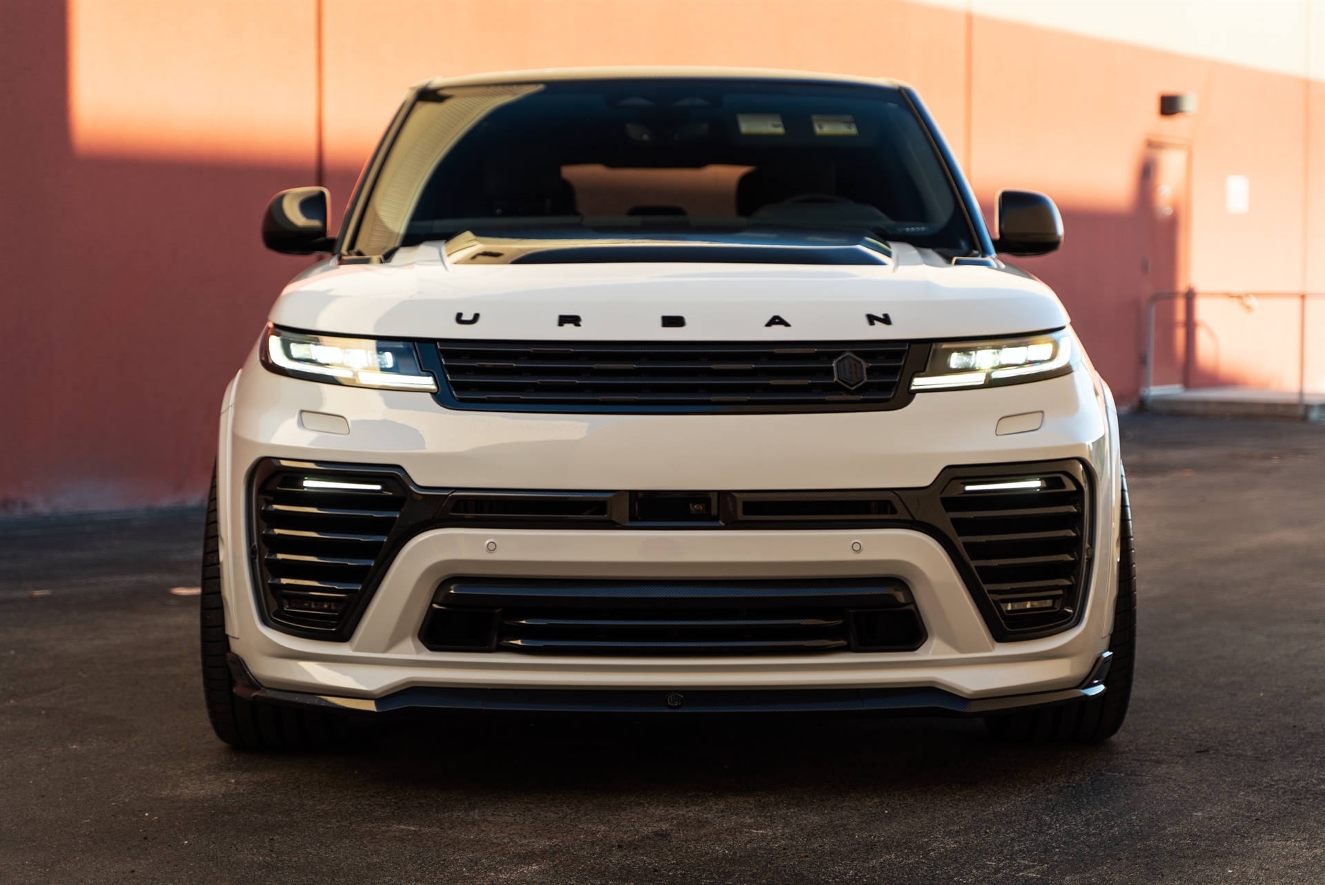 Land Rover Range Rover on Urban Auto Body Kit and 1886 Wheels