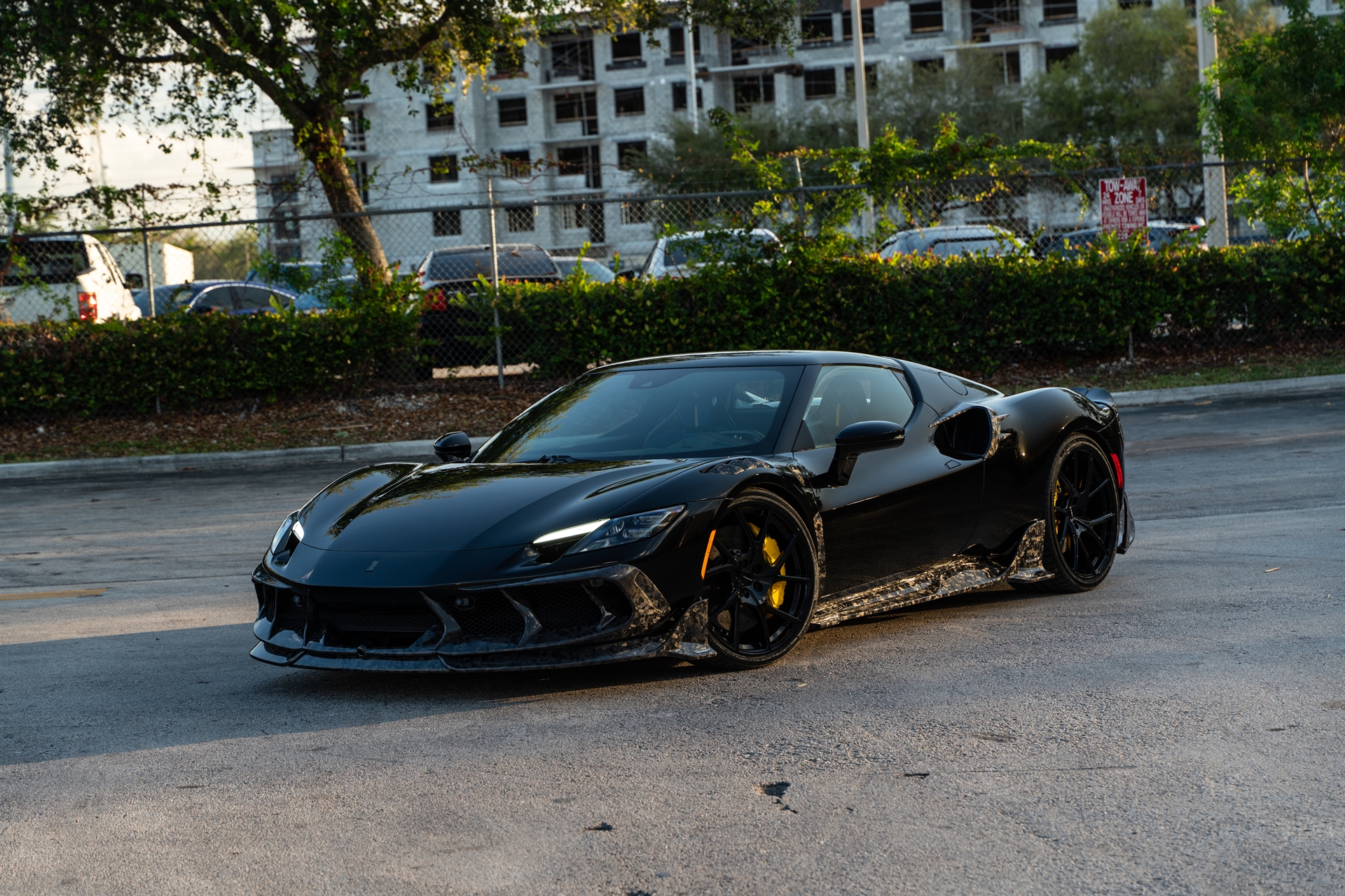 Mansory 296 GTB | Nero | on Mansory YT.5 | Gloss Black