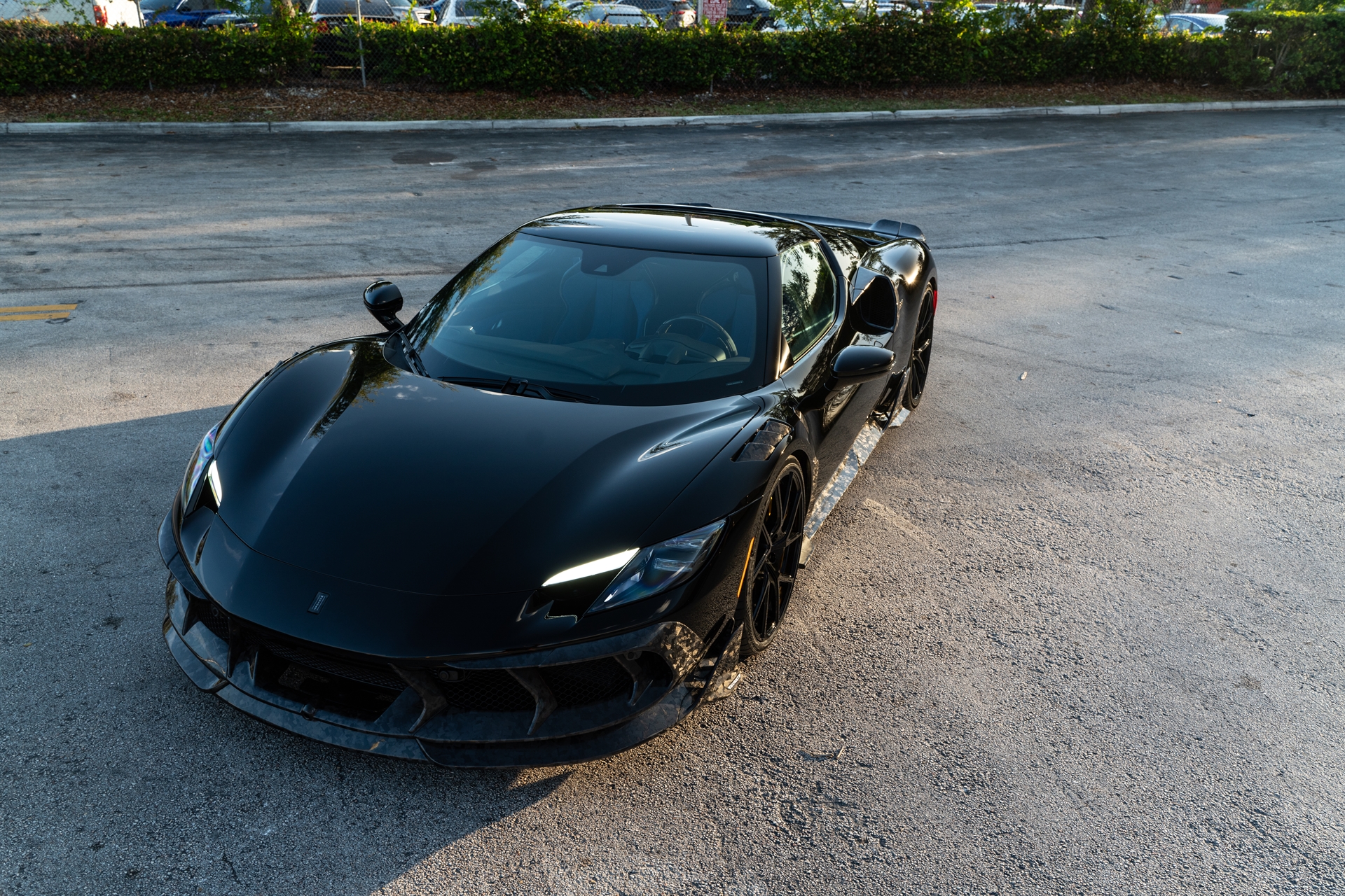 Mansory 296 GTB | Nero | on Mansory YT.5 | Gloss Black