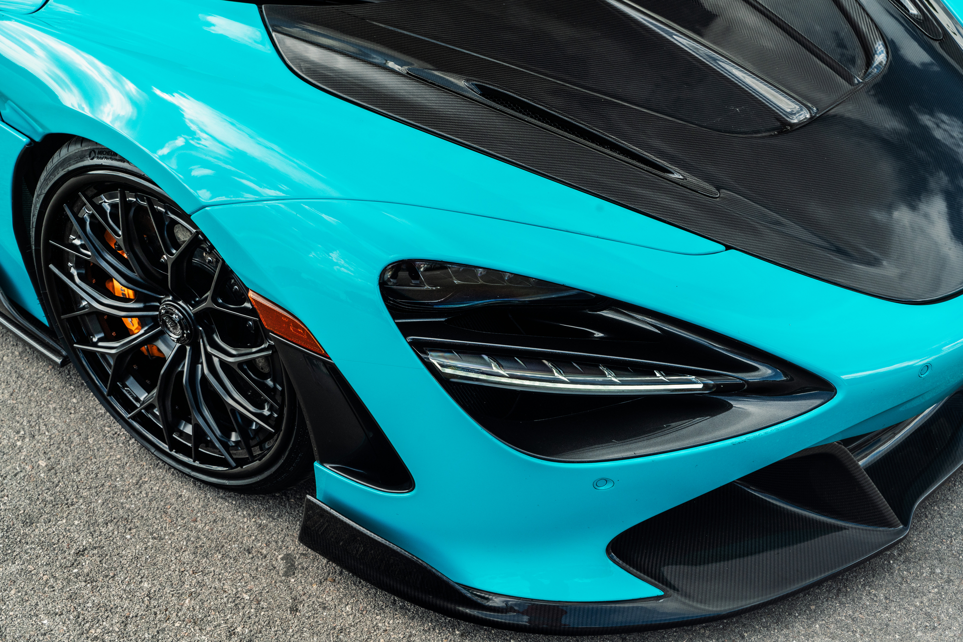 McLaren 720 | | on 1886 XR018 | Satin Black