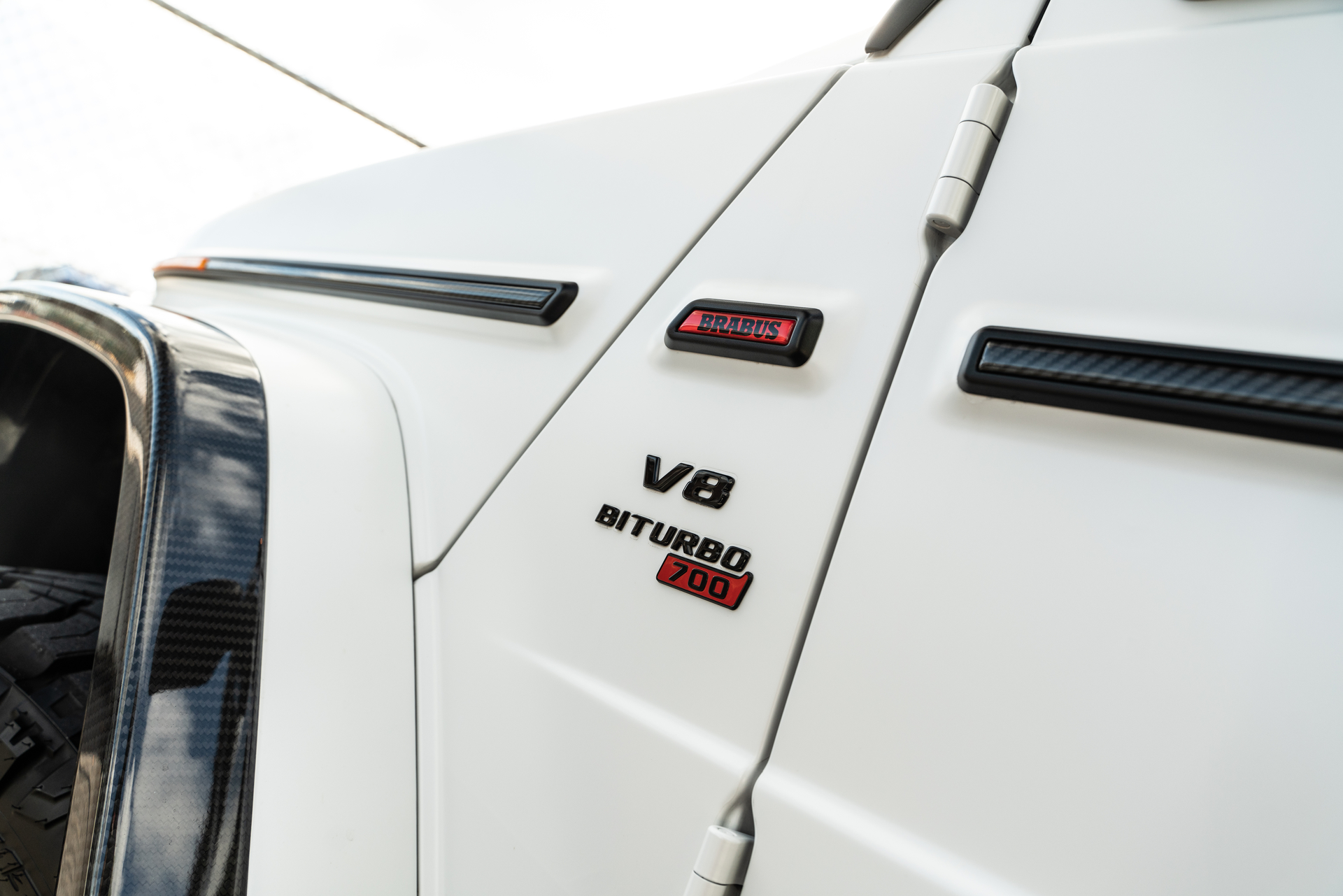 Mercedes Benz AMG G63 4×4 Squared | Polar White | on 1886 XR004 Wheels | Satin Black