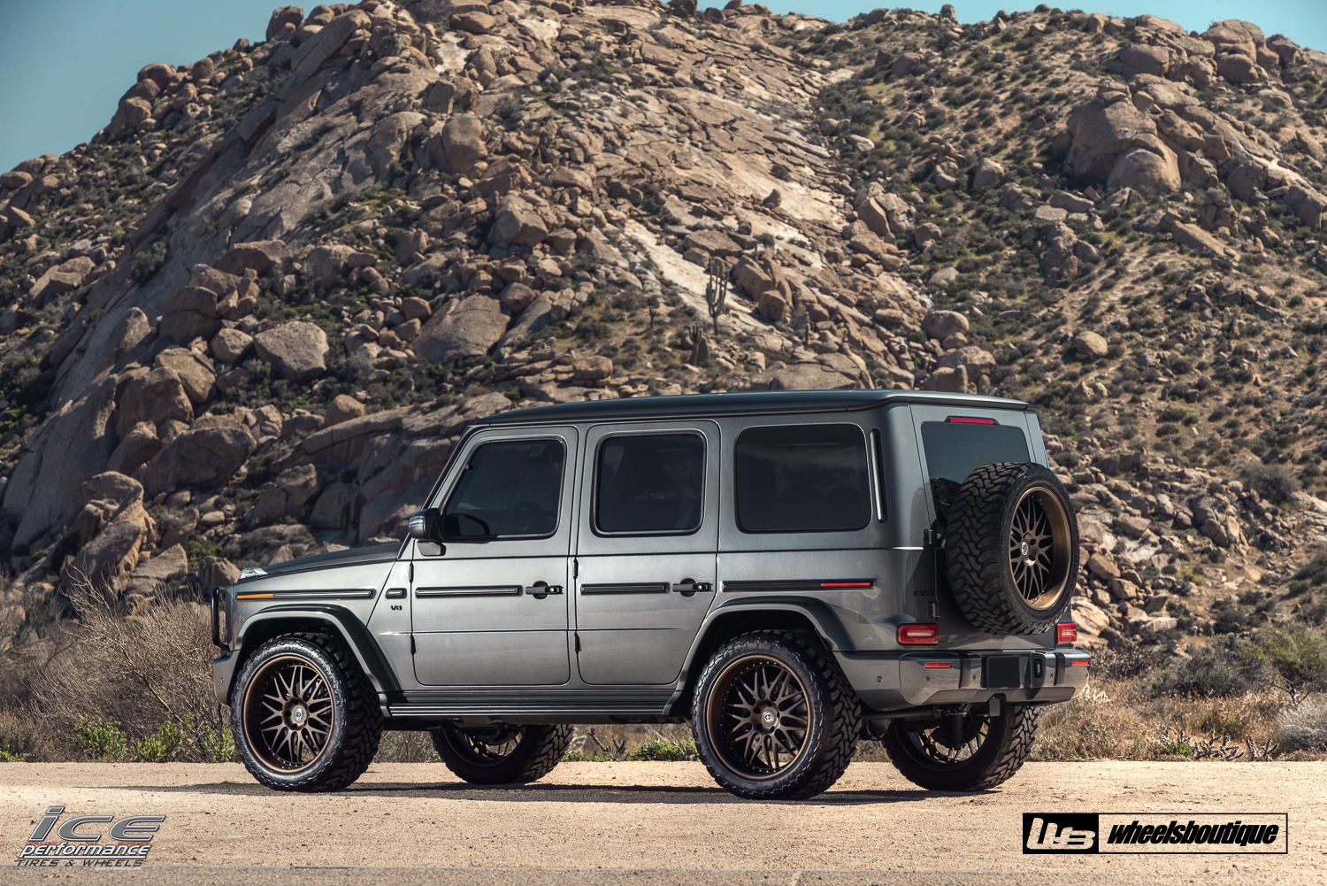 MERCEDES-BENZ W463A G550 ON HRE 540R